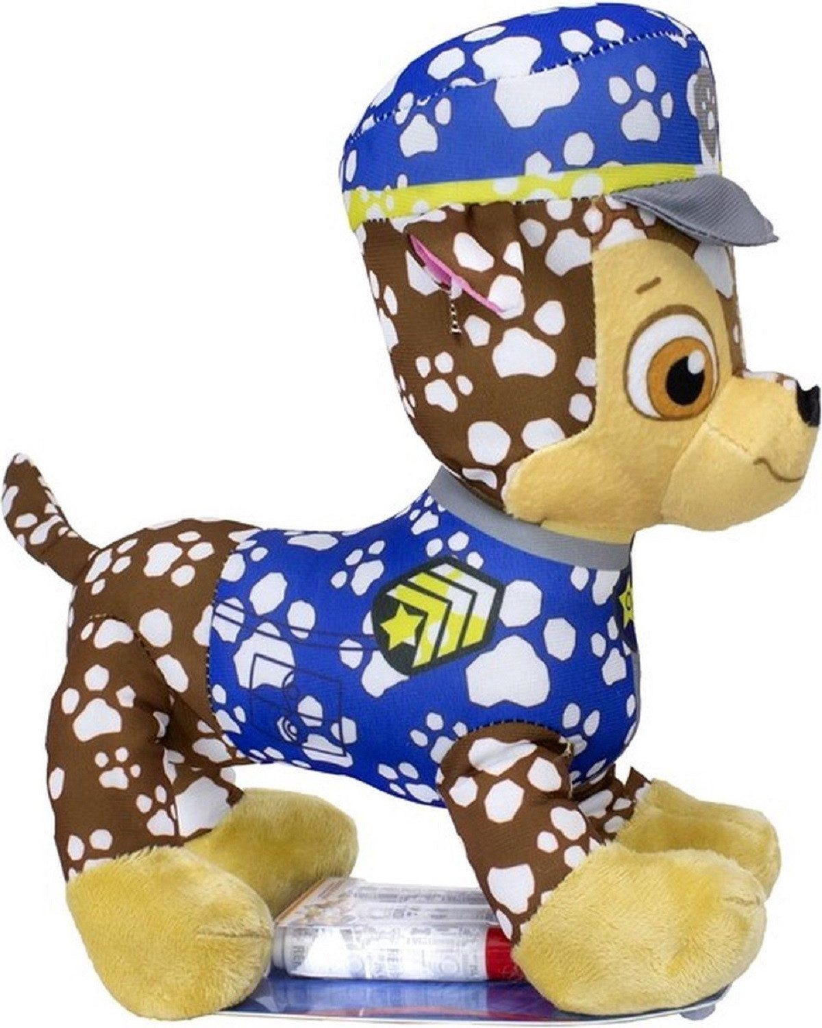 PAW PATROL Kuscheltier Doodle Pup Ausmalbares Kuscheltier Waschbar