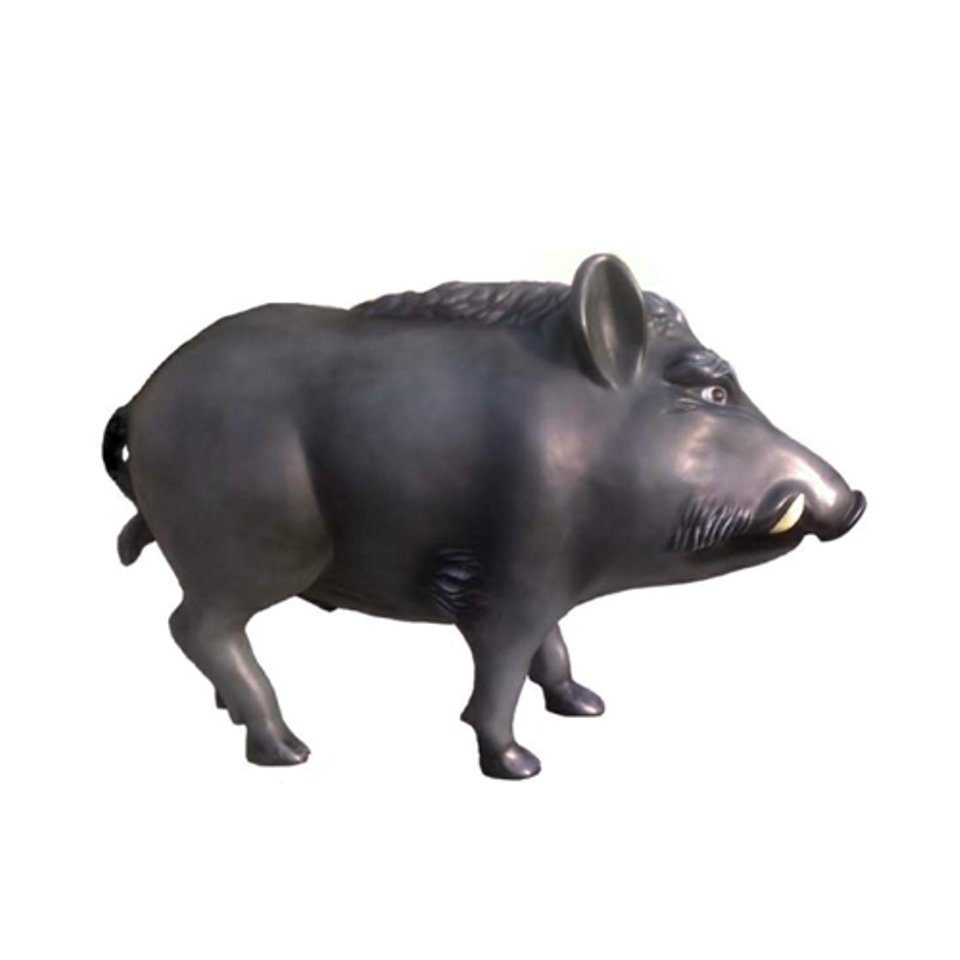 JVmoebel Skulptur Abstrakte dekorative Wildschweinskulptur Skulptur Wildschwein Garten Jagd Figur