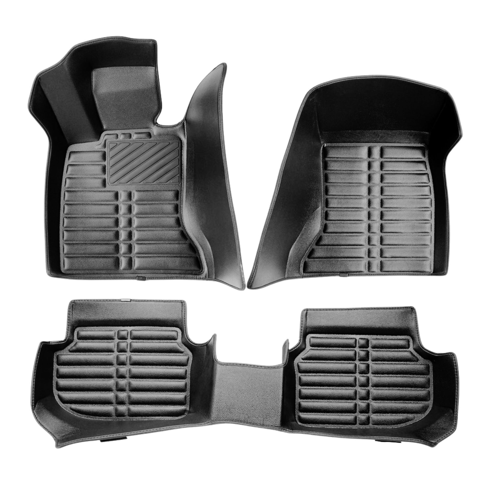 fussmattenprofi.com Auto-Fußmatte 5D Premium Auto Fußmatten Set für BMW 5 (F10/F11) Facelift 2013-2017 (1 St), für BMW BMW 5