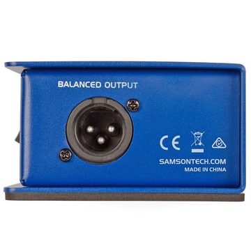 Samson S-Max MDA1 aktive Direct-Box Digitales Aufnahmegerät (mit XLR-Kabel)