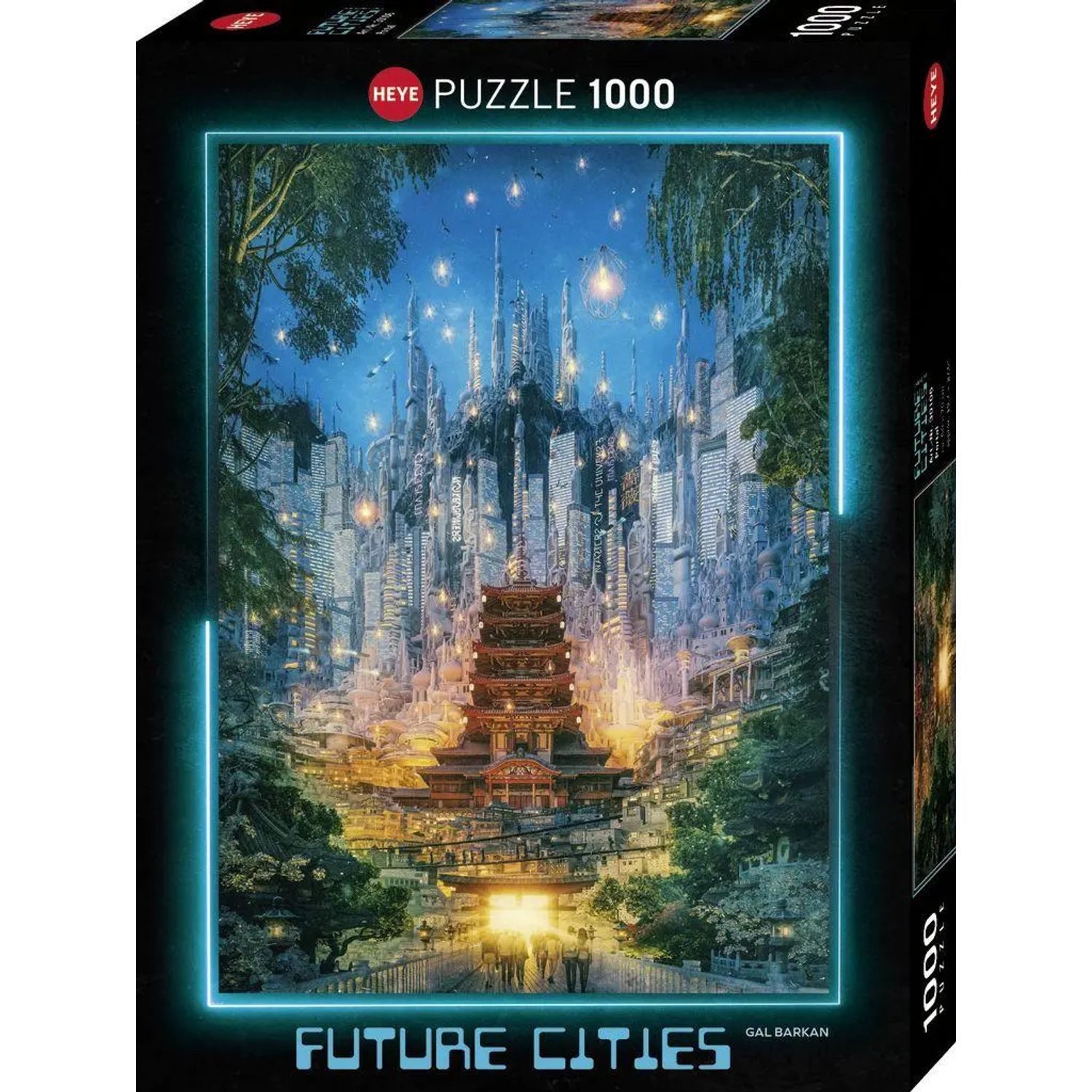 HEYE Puzzle Cities Portal, 1000 Puzzleteile