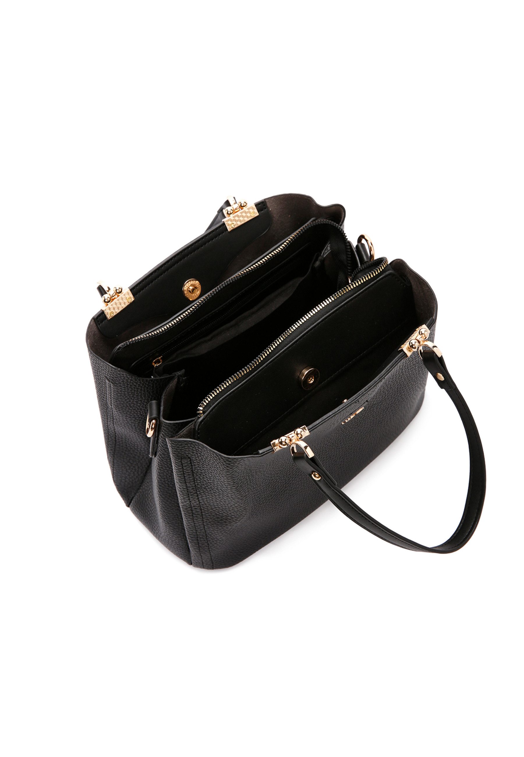 Derimod Umhängetasche Handtasche aus Kunstleder