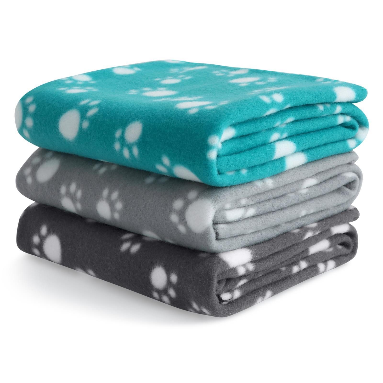 Wohndecke eco-line Tierdecken 3er Set Fleece ca. 70x100, wometo, OEKO-TEX®, günstig online kaufen