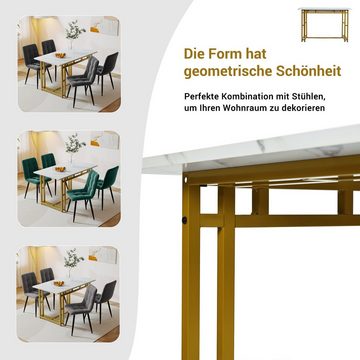 HAUSS SPLOE Essgruppe Essgruppe mit Esstisch und Stühle Küchen Esstisch Set, (5-tlg), Küchentisch Set Esszimmerstuhl