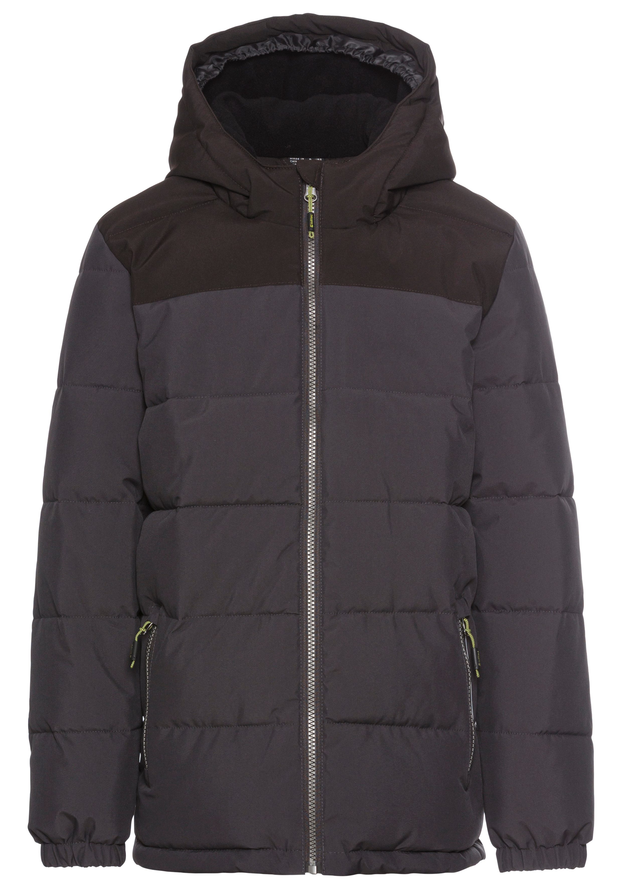 Killtec Winterjacke KW 1 BYS JCKT OT für vielseitige Outdoor-Aktivitäten, mit gefütterter Kapuze