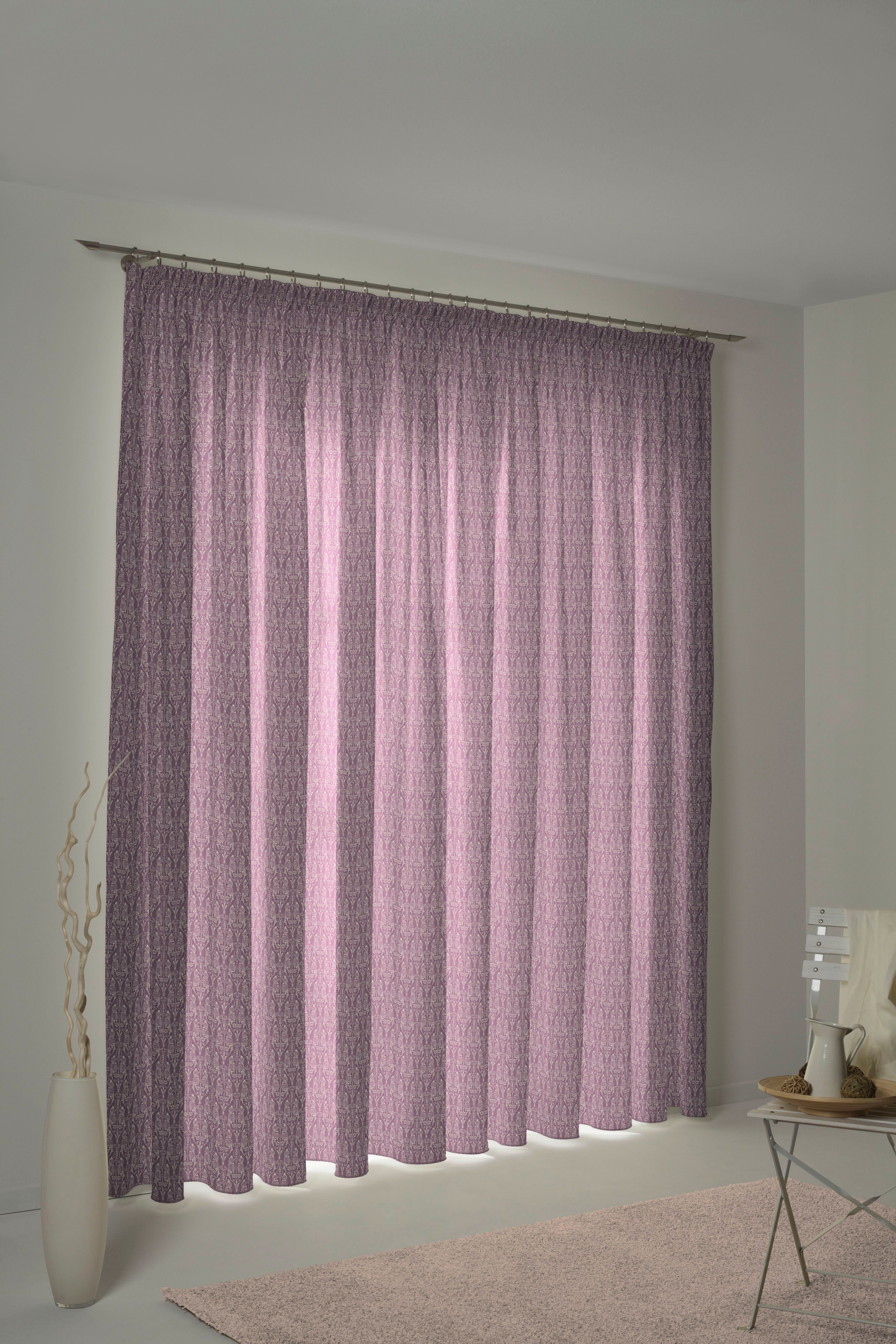 Adam Vorhang Little Parrot (1 St), Kräuselband, blickdicht, Jacquard, aus 100% Bio-Baumwolle