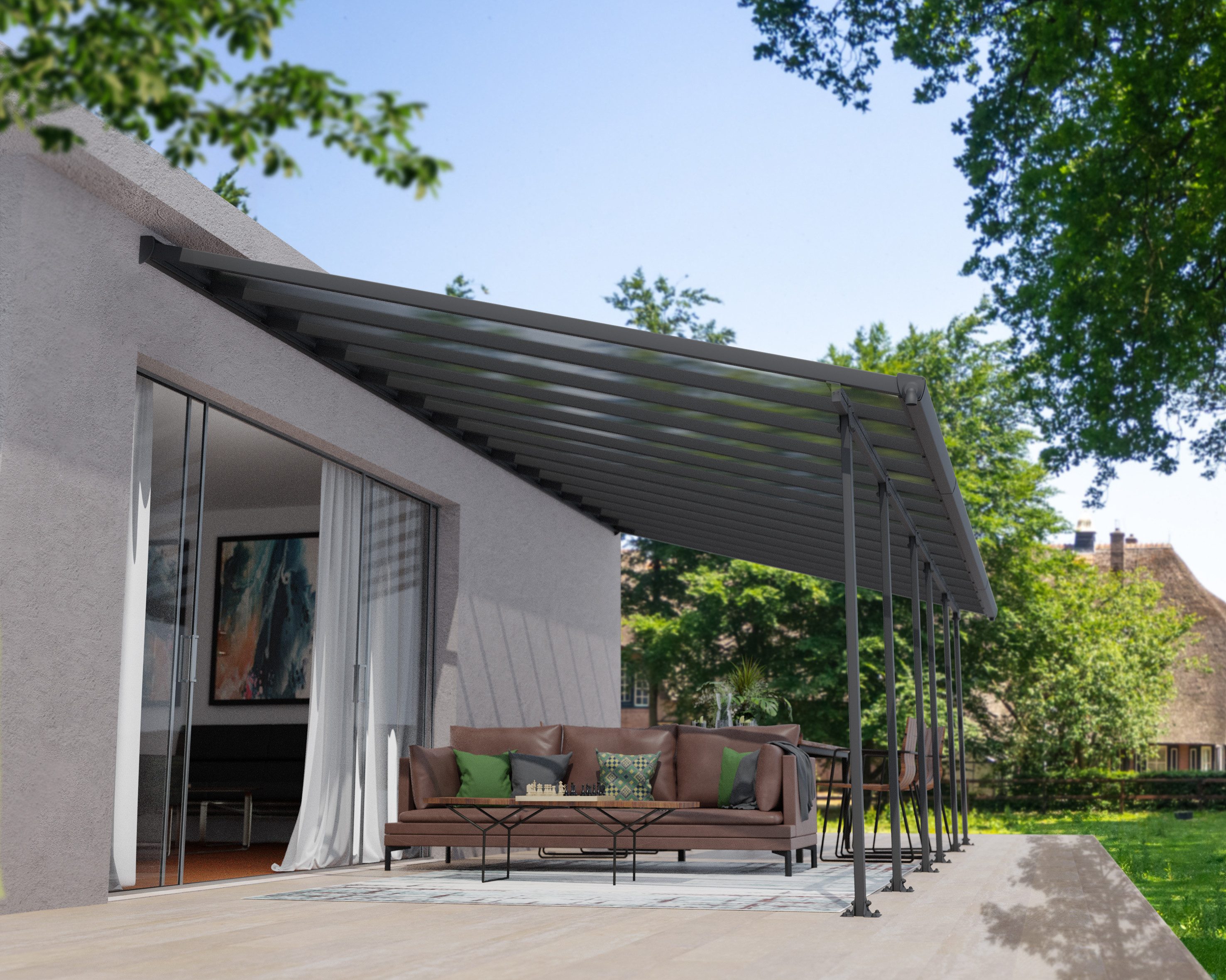 Terrassendach Feria Alu Terrassenüberdachung