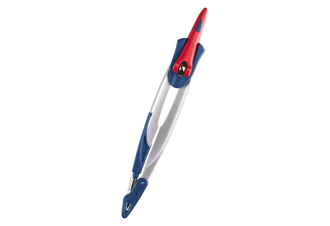 Thumbnail - MAPED Zirkel Maped Zirkelkasten Stop System, 3-teilig, blau