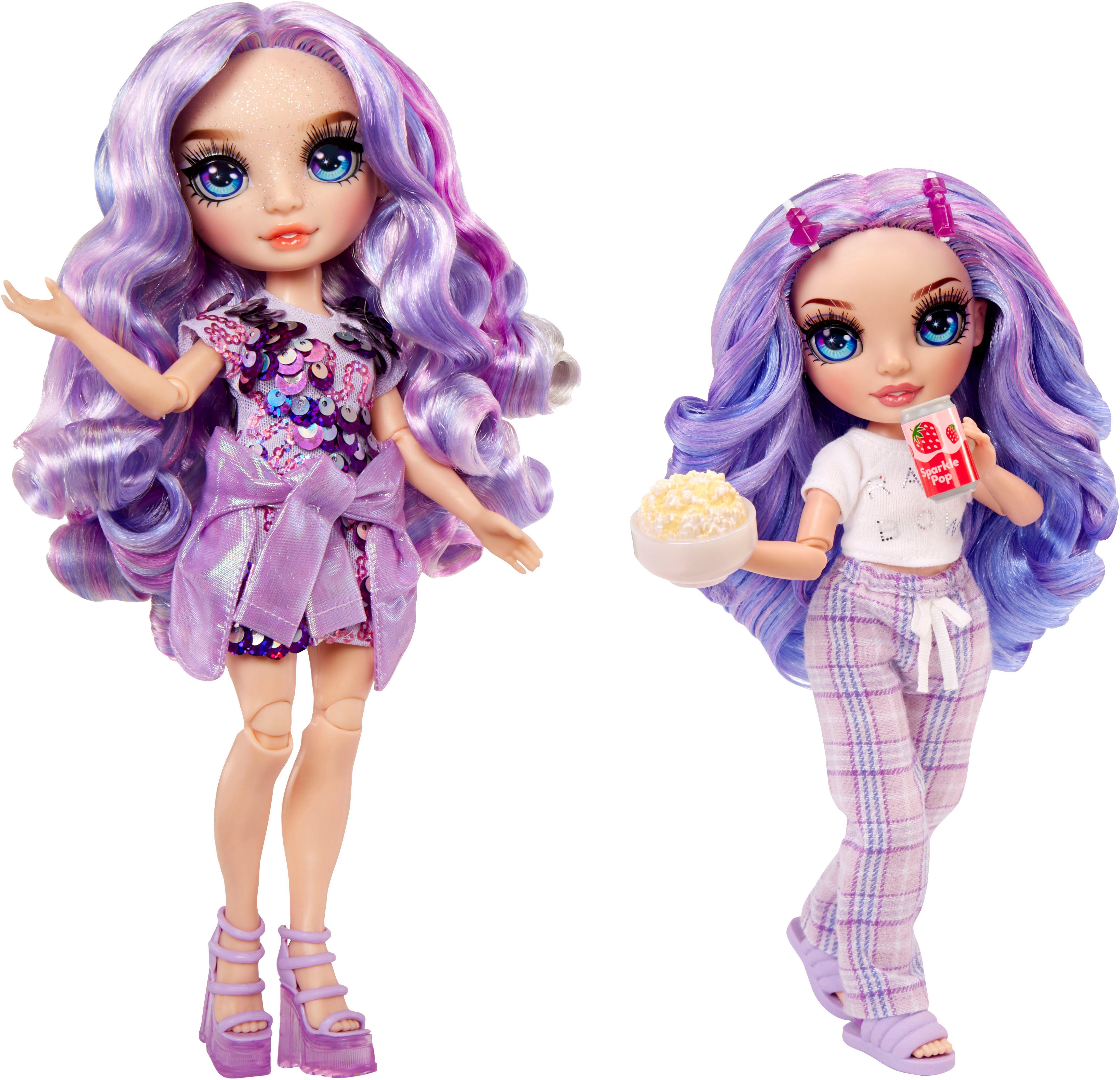 Rainbow High Anziehpuppe Junior High PJ Party Fashion Doll Violet (Purple)