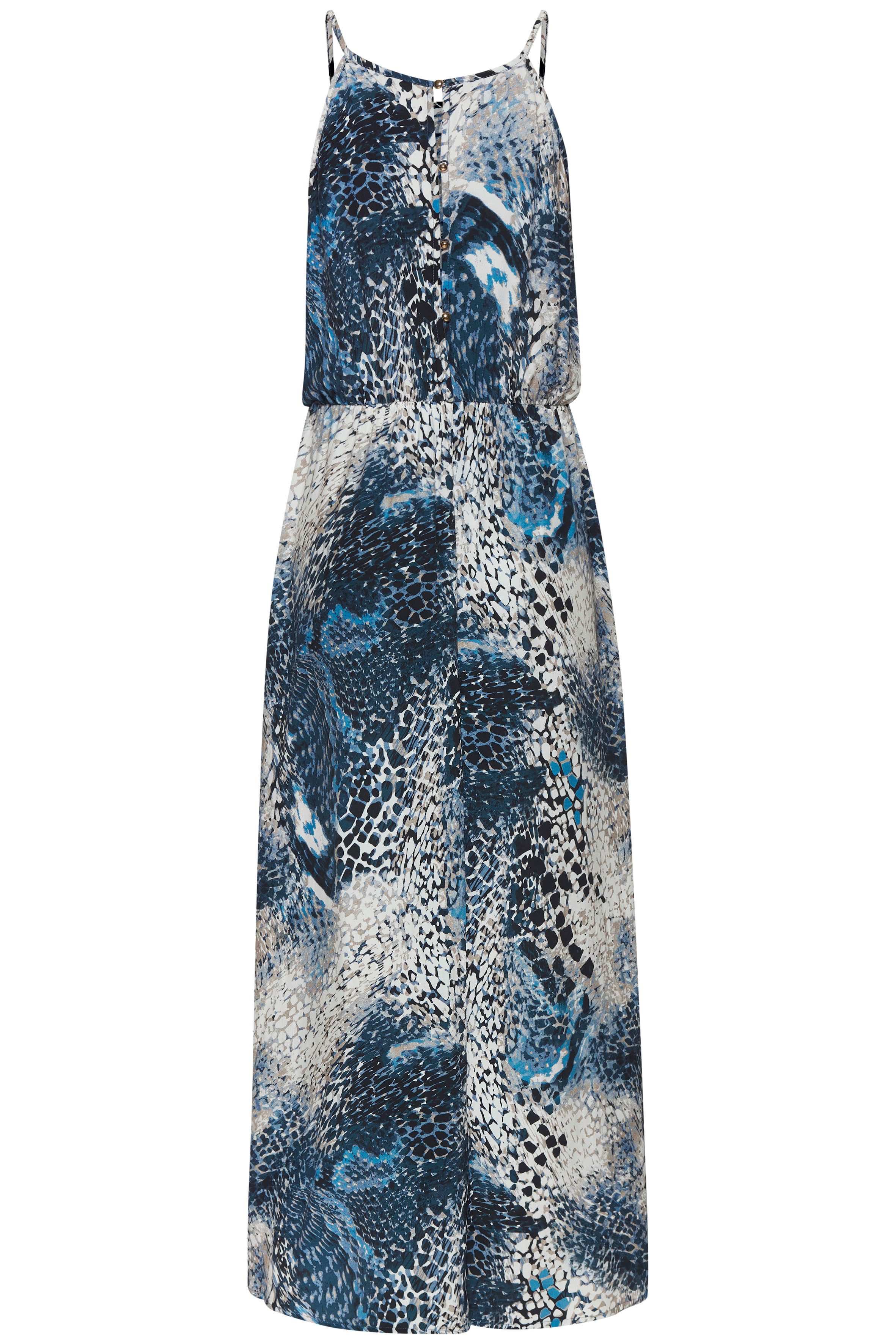 LASCANA Maxikleid mit Animalprint und Knopfleiste hinten, aus gewebter Viskose luftiges Sommerkleid, elegantes Webkleid, casual