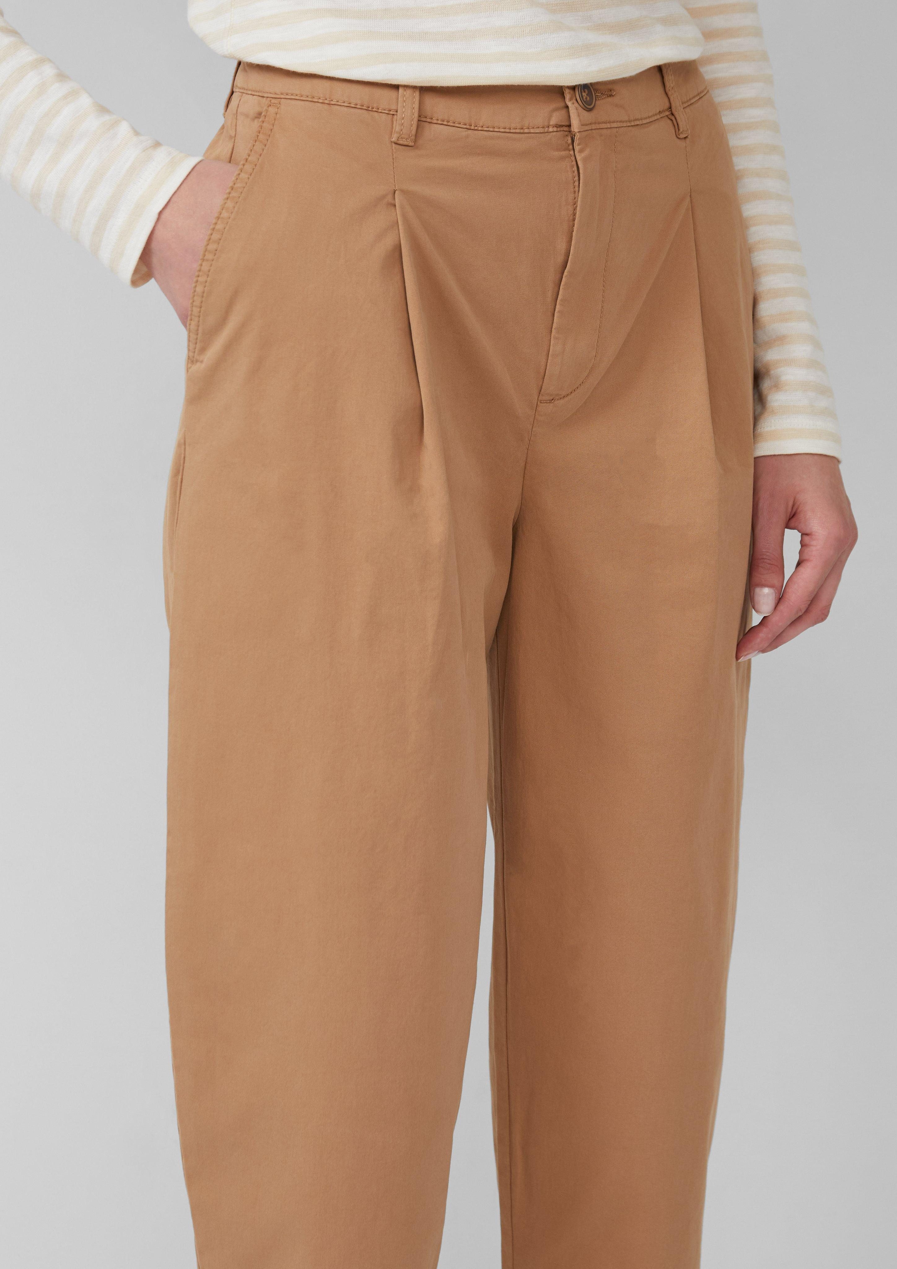 s.Oliver 7/8-Hose Relaxed-Fit-Hose aus Baumwollstretch mit günstig online kaufen