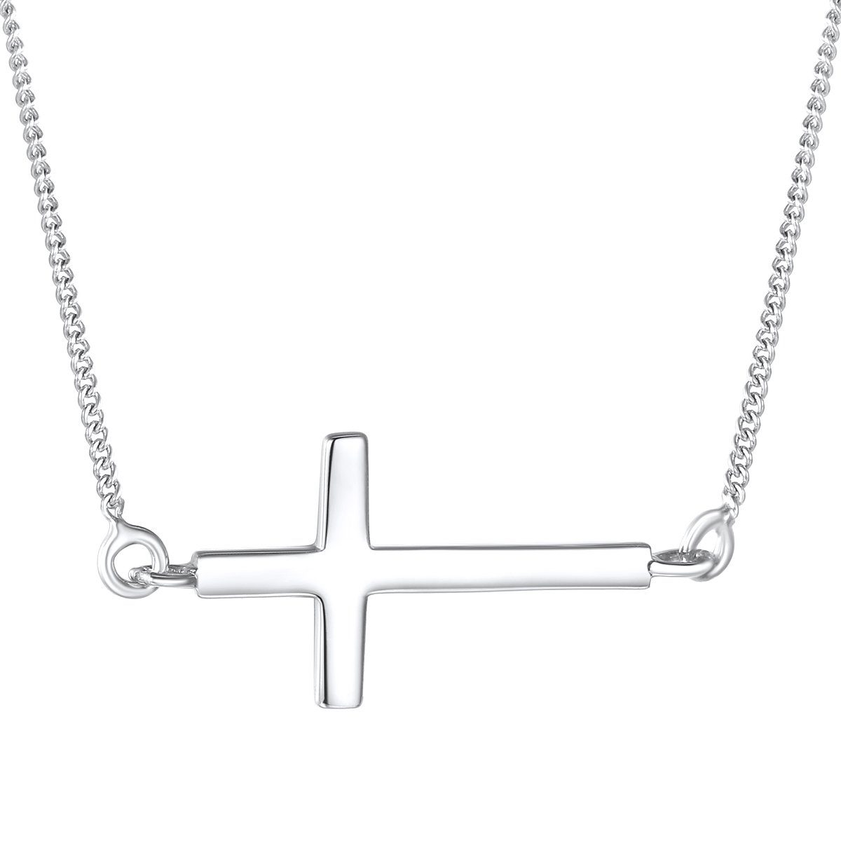 Rafaela Donata Collier Kreuz silber, aus Sterling Silber