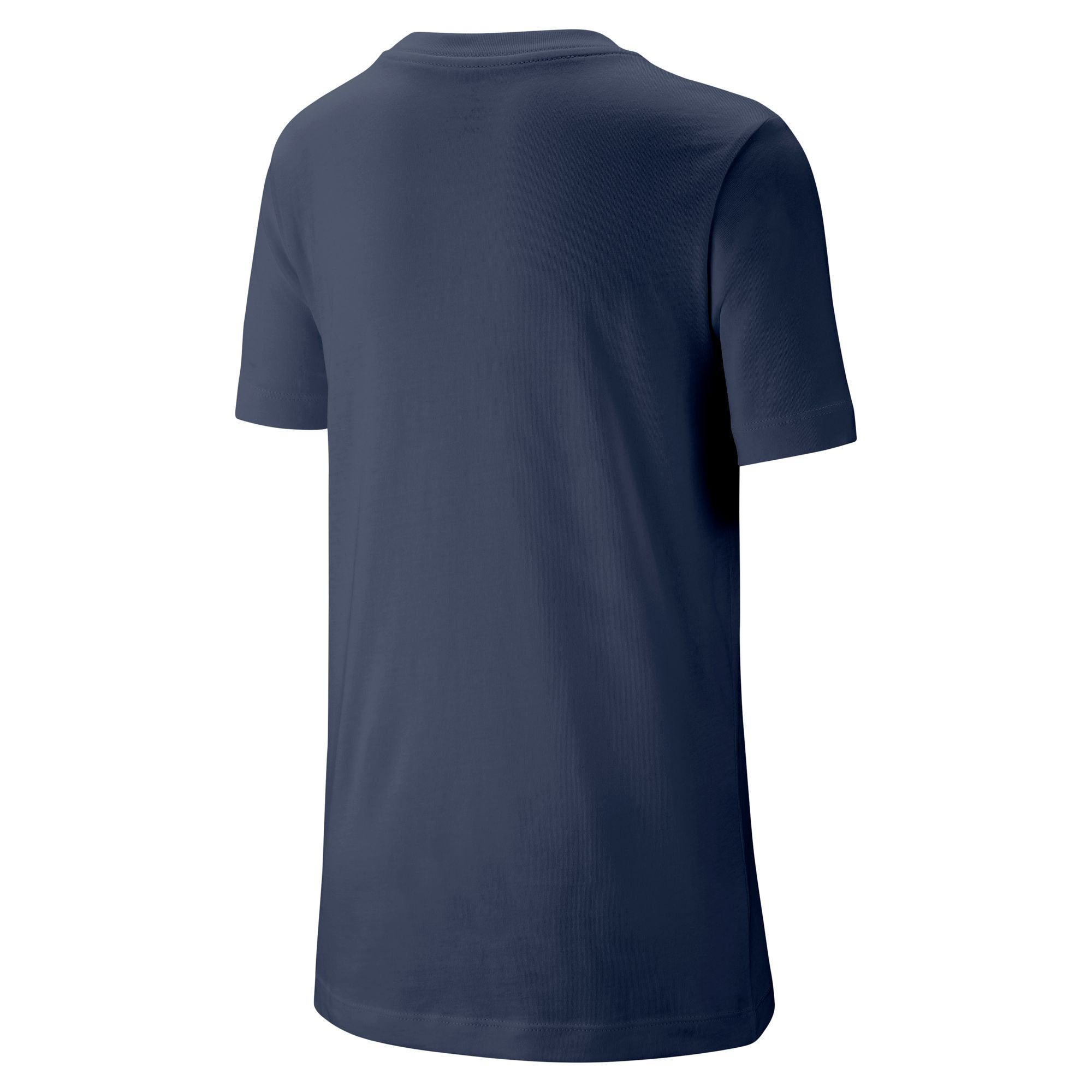 Nike Sportswear T-Shirt T-SHIRT BIG MIDNIGHT NAVY/WHITE KIDS' COTTON