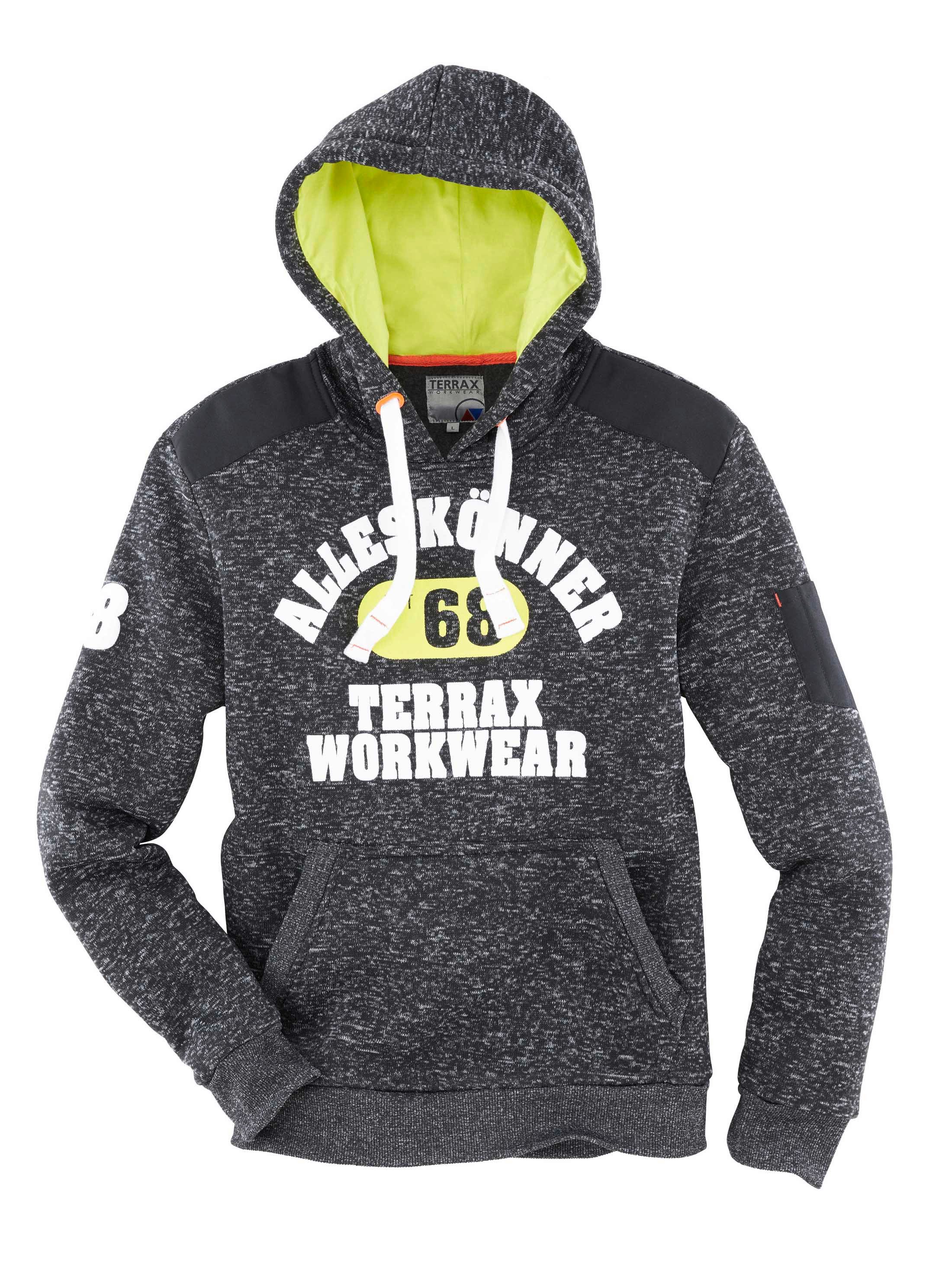 Strickfleece-Pullover Terrax Strickfleece Hoody 80387