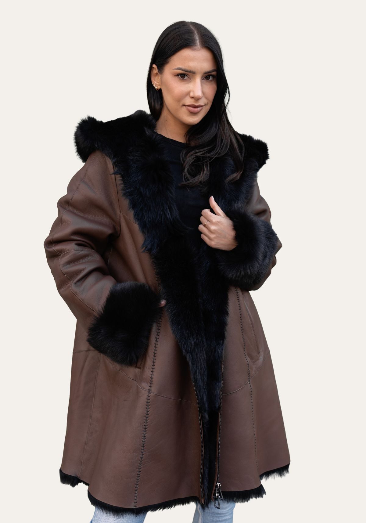 Hollert Winterjacke Damen Toscana Lammfelljacke Leona günstig online kaufen