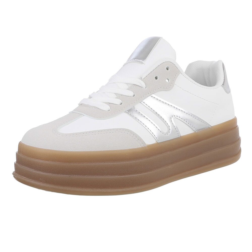 Ital-Design Damen Low-Top Freizeit Sneaker (88843357) Keilabsatz/Wedge Snea günstig online kaufen