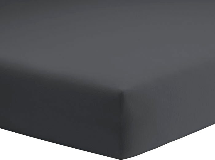 Spannbettlaken Mako-Jersey aus 100% Baumwolle, Bettlaken