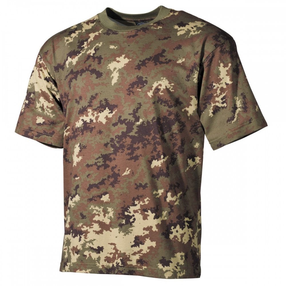T-Shirt MFH US Tarn T-Shirt, halbarm, 160g/m² - Army T-Shirt.