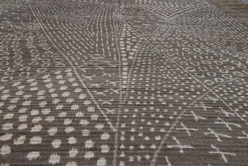Teppich Chiya Tiama 2, DIE HAUSKUNST, rechteckig, Höhe: 4 mm, Flachgewebe, handgewebt, mit Fransen