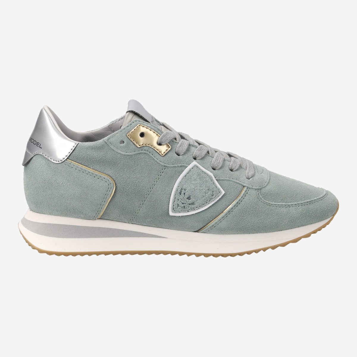 Philippe Model TRPX LOW, Sneaker in Grün für Damen Sneaker