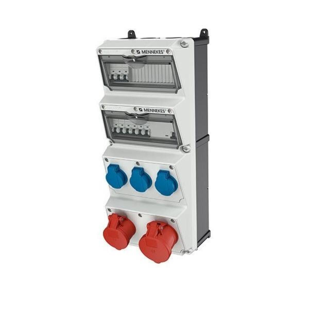 Mennekes Elektroauto-Ladestation Mennekes Steckdosen-Kombination 948707