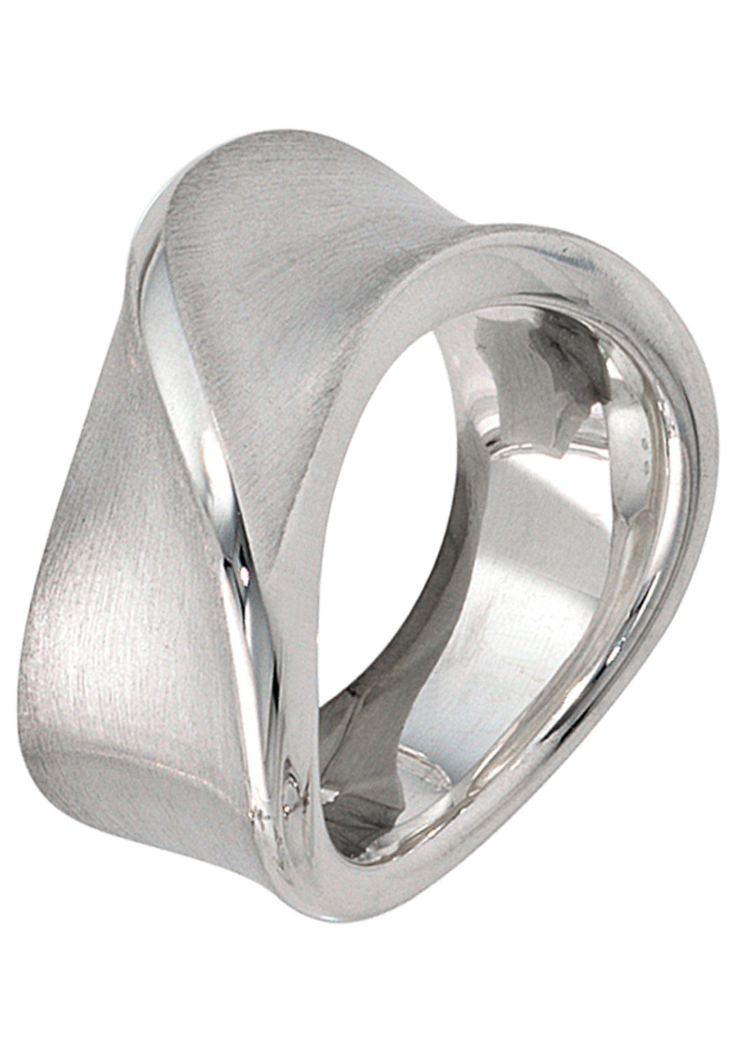 JOBO Silberring, breit 925 Silber günstig online kaufen