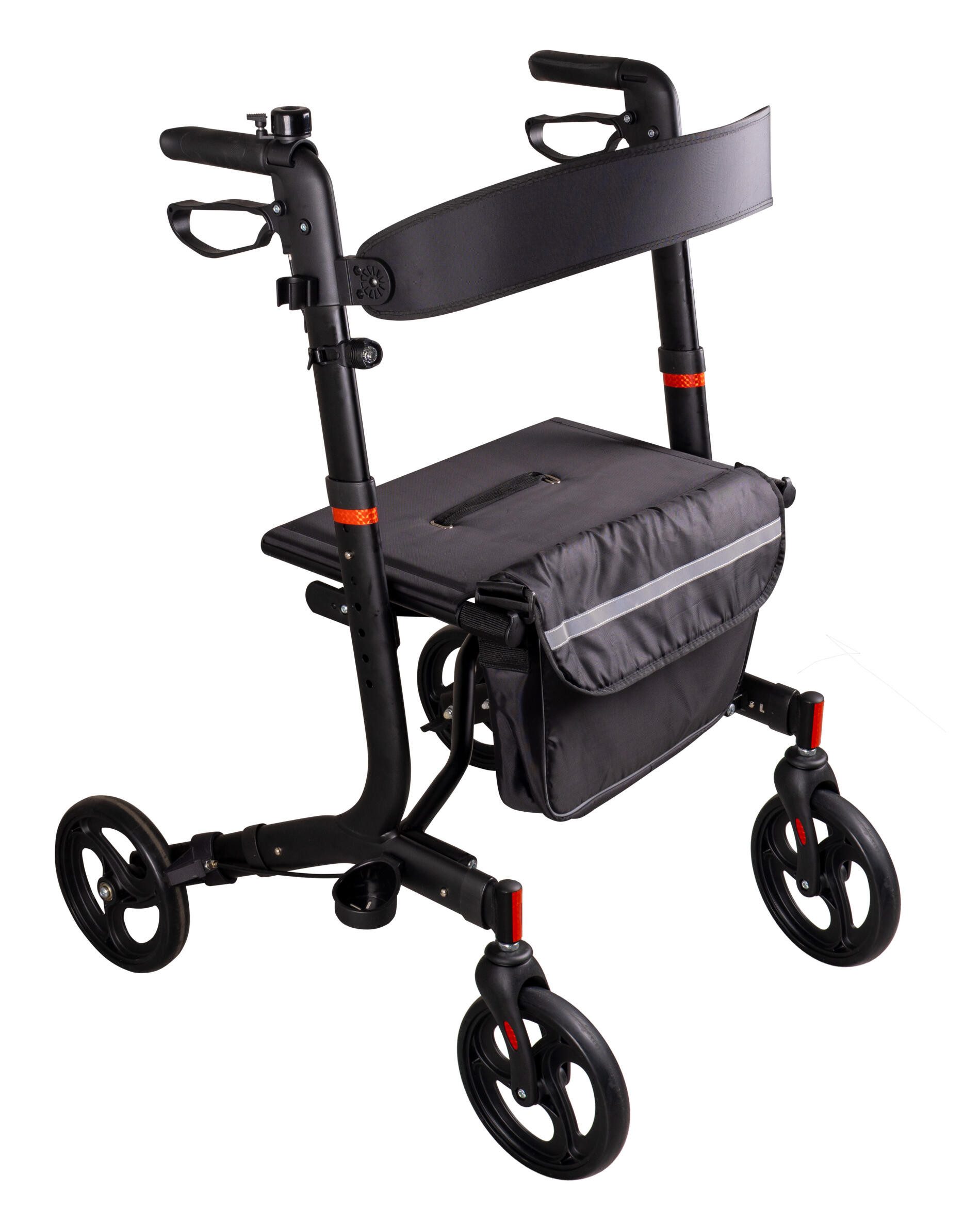 Ridder Rollator Comfort Plus - Black Edition schwarz