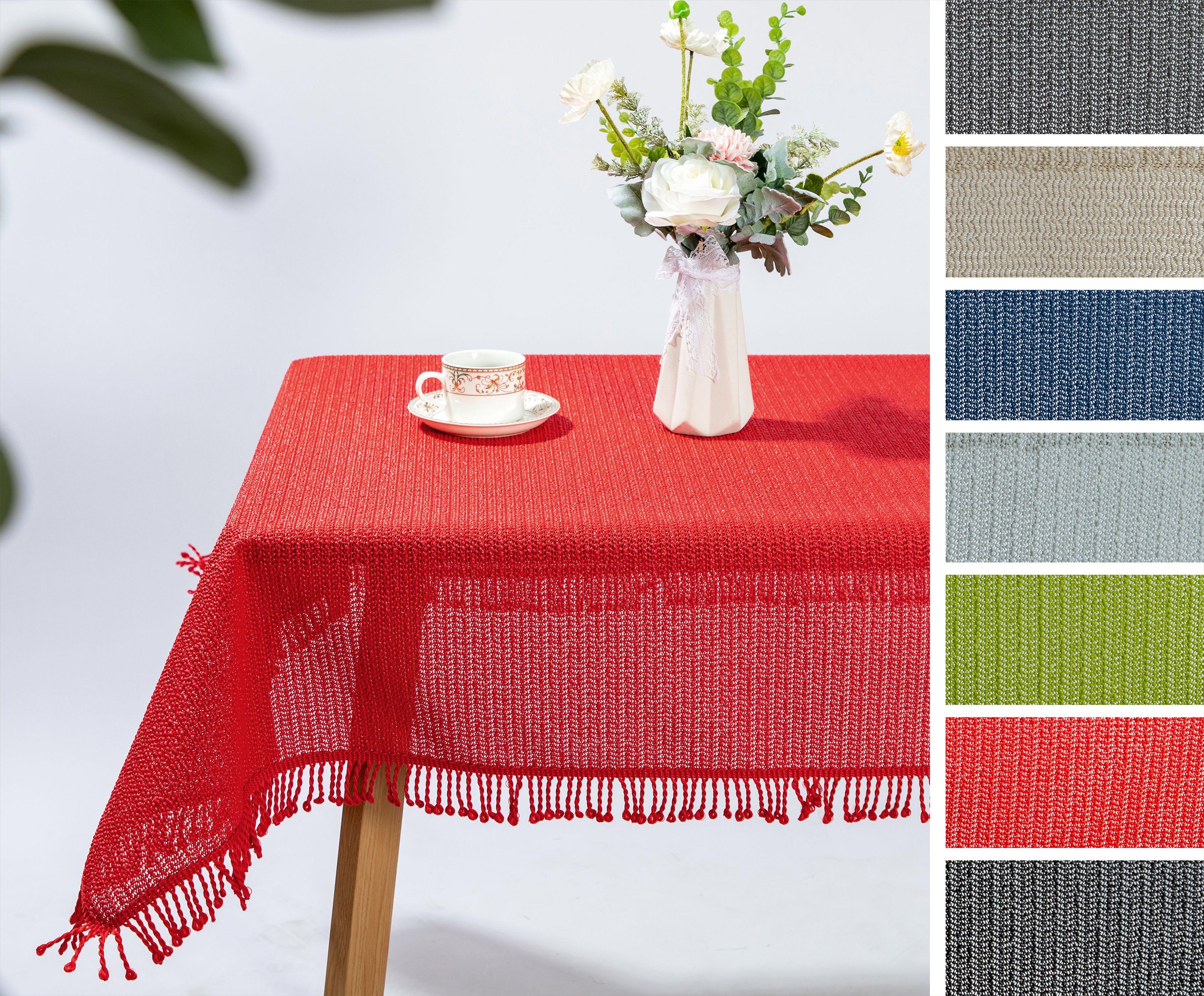 Beautex Tischdecke Moa Weichschaum Tischdecke mit günstig online kaufen