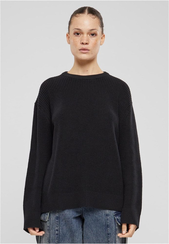 URBAN CLASSICS Rundhalspullover Ladies Rib Knit günstig online kaufen