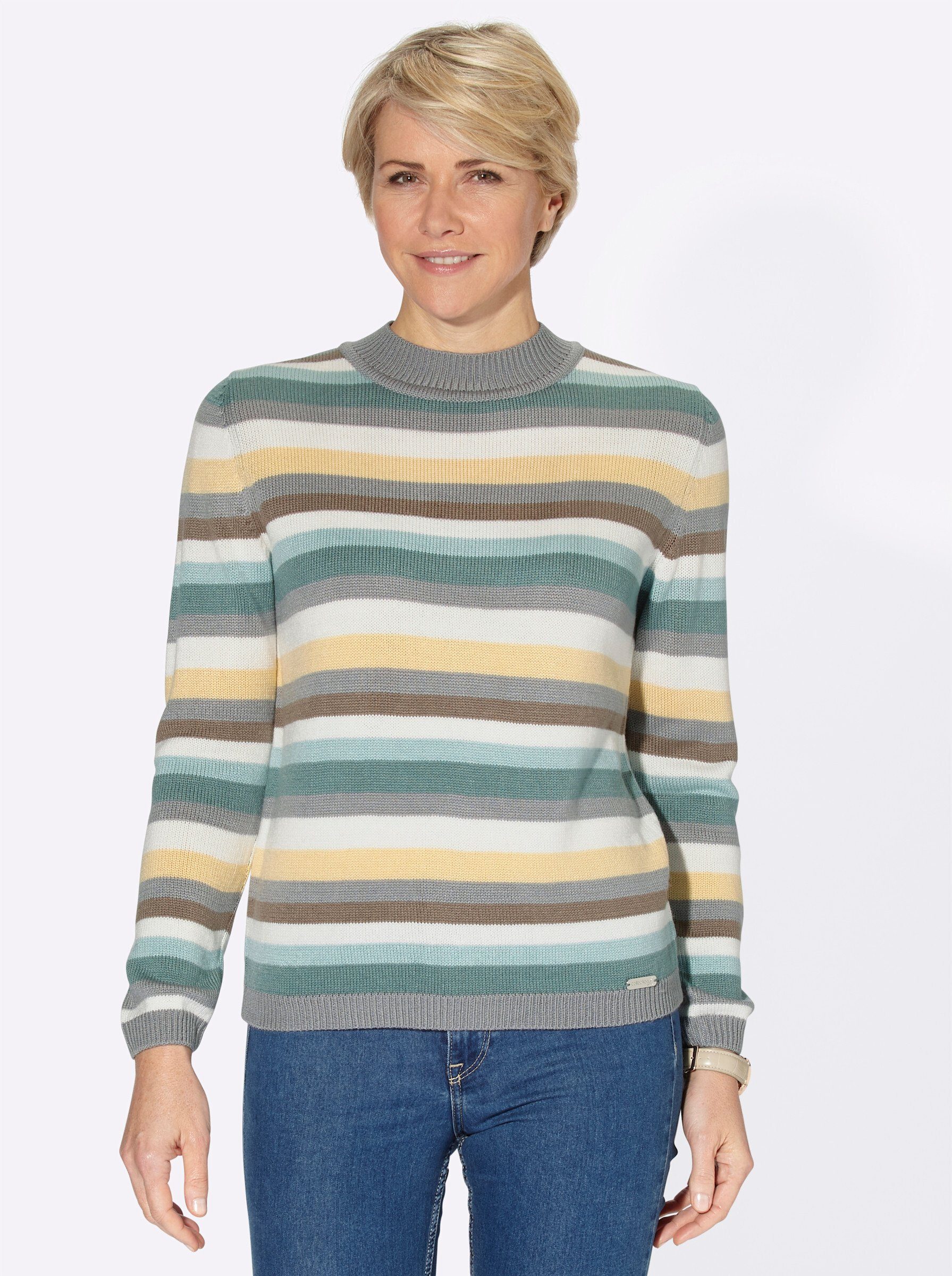 Strickpullover Pullover Langarm Jersey