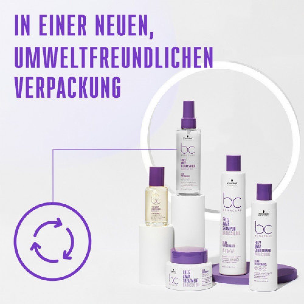 Schwarzkopf Professional 200 Haarspülung Away ml Bonacure BC Frizz Conditioner