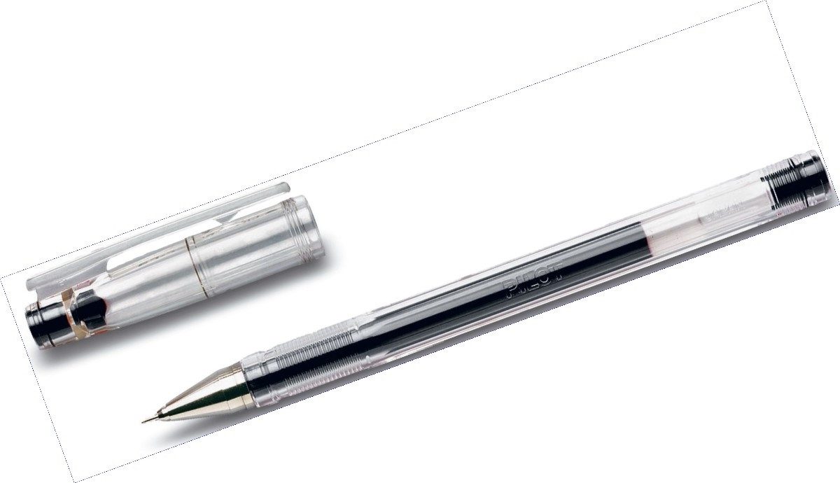 Pilot Pen Gelroller Gelschreiber G-TEC BL-G-C4 0,2 schwarz (12 Stück)
