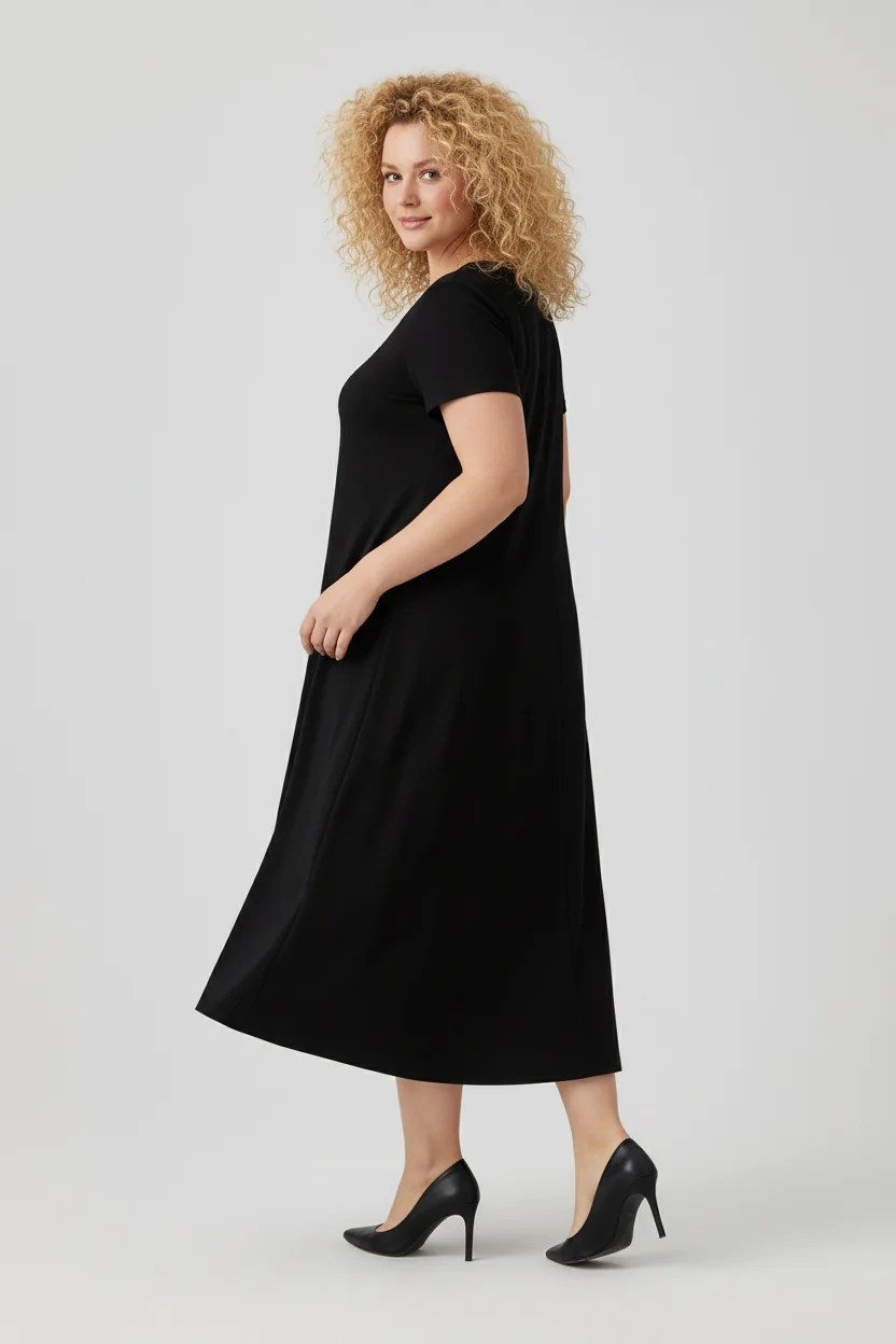 Shape of You Minikleid Kurzarm Rundhals Komfortkleid günstig online kaufen