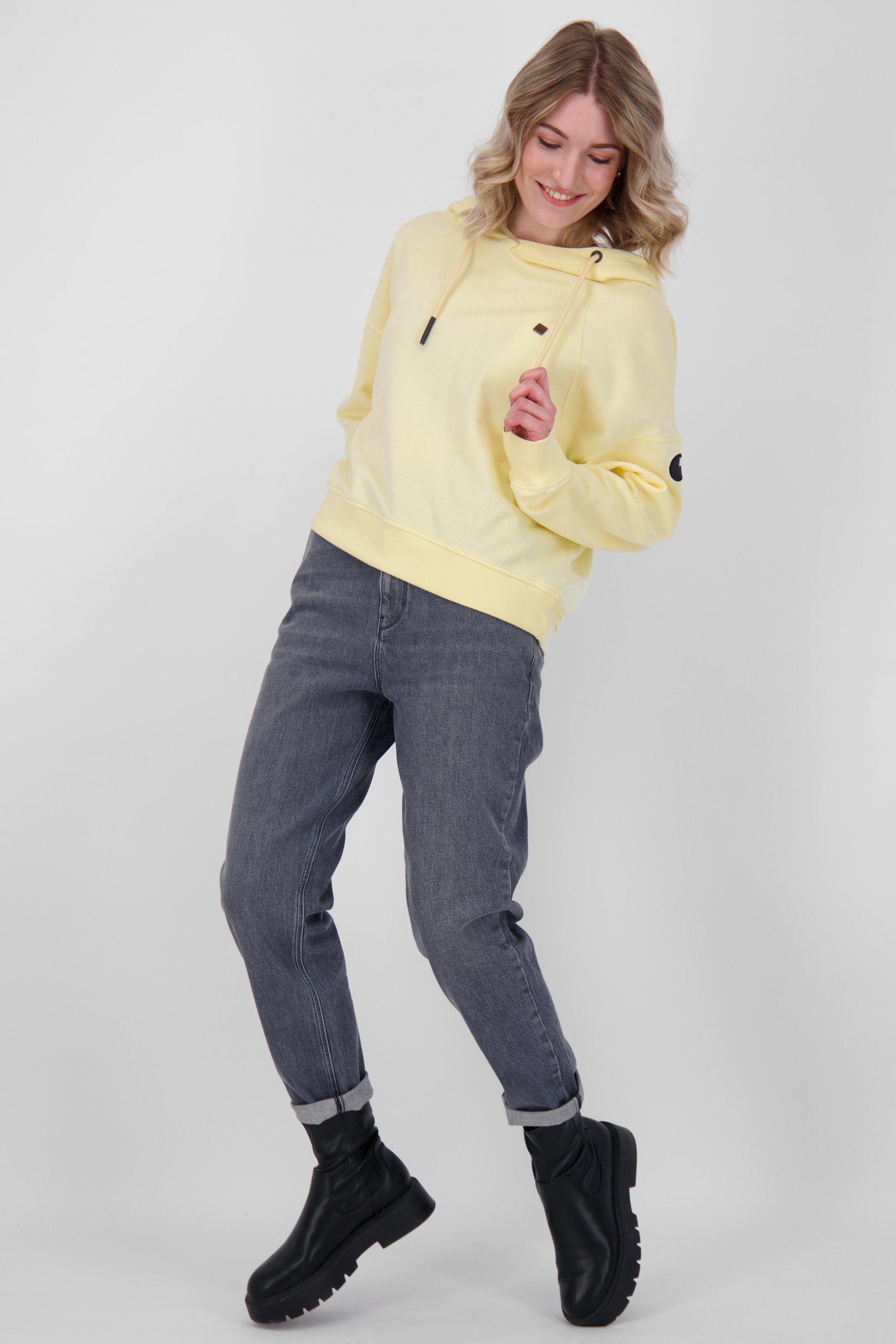 Kapuzensweatshirt Sweatshirt A Damen Kapuzensweatshirt, Kickin Alife & JessyAK butter Sweat