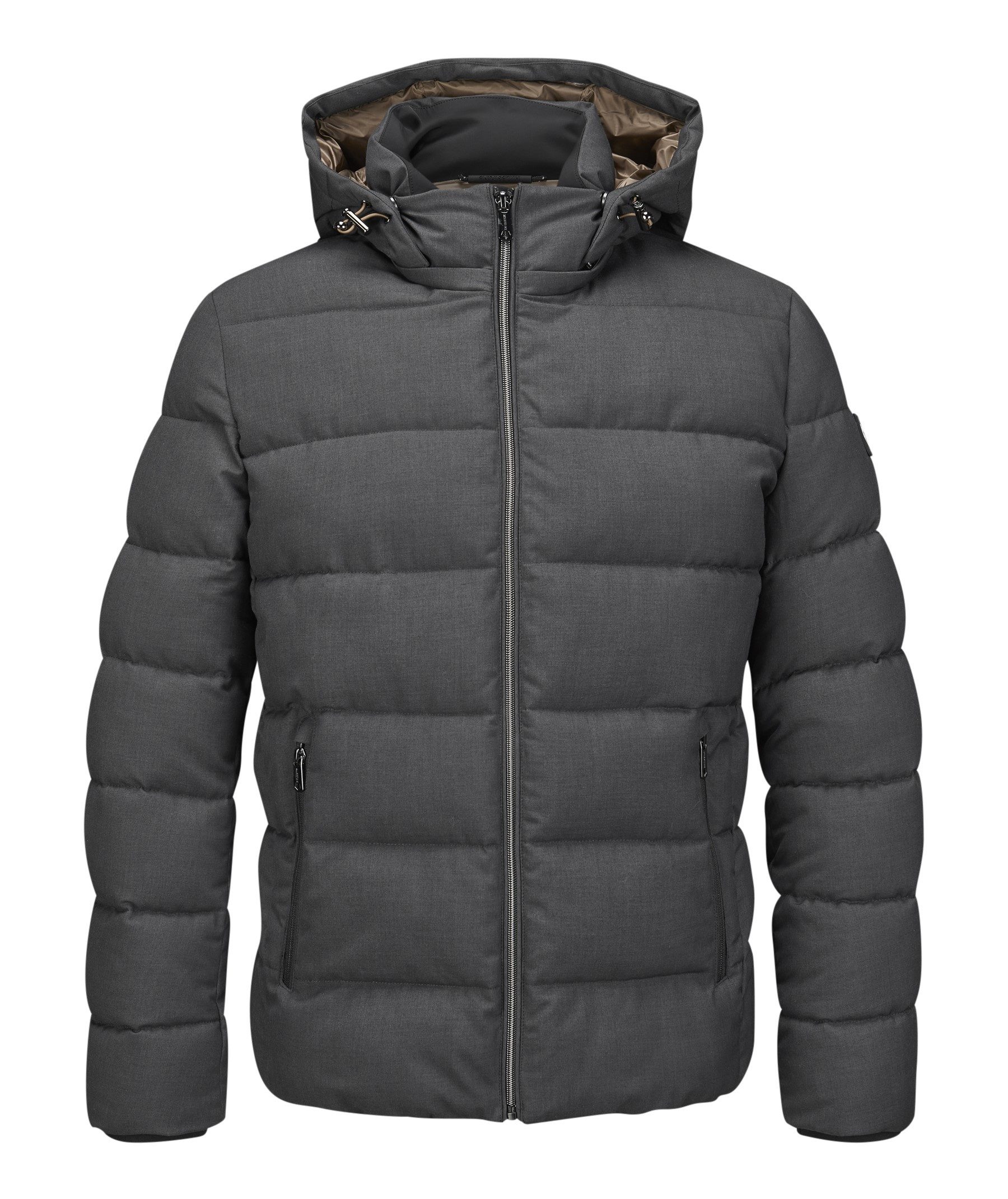 Milestone Steppjacke MSMauro in Wolloptik mit Kapuze, atmungsaktiv, winddic günstig online kaufen