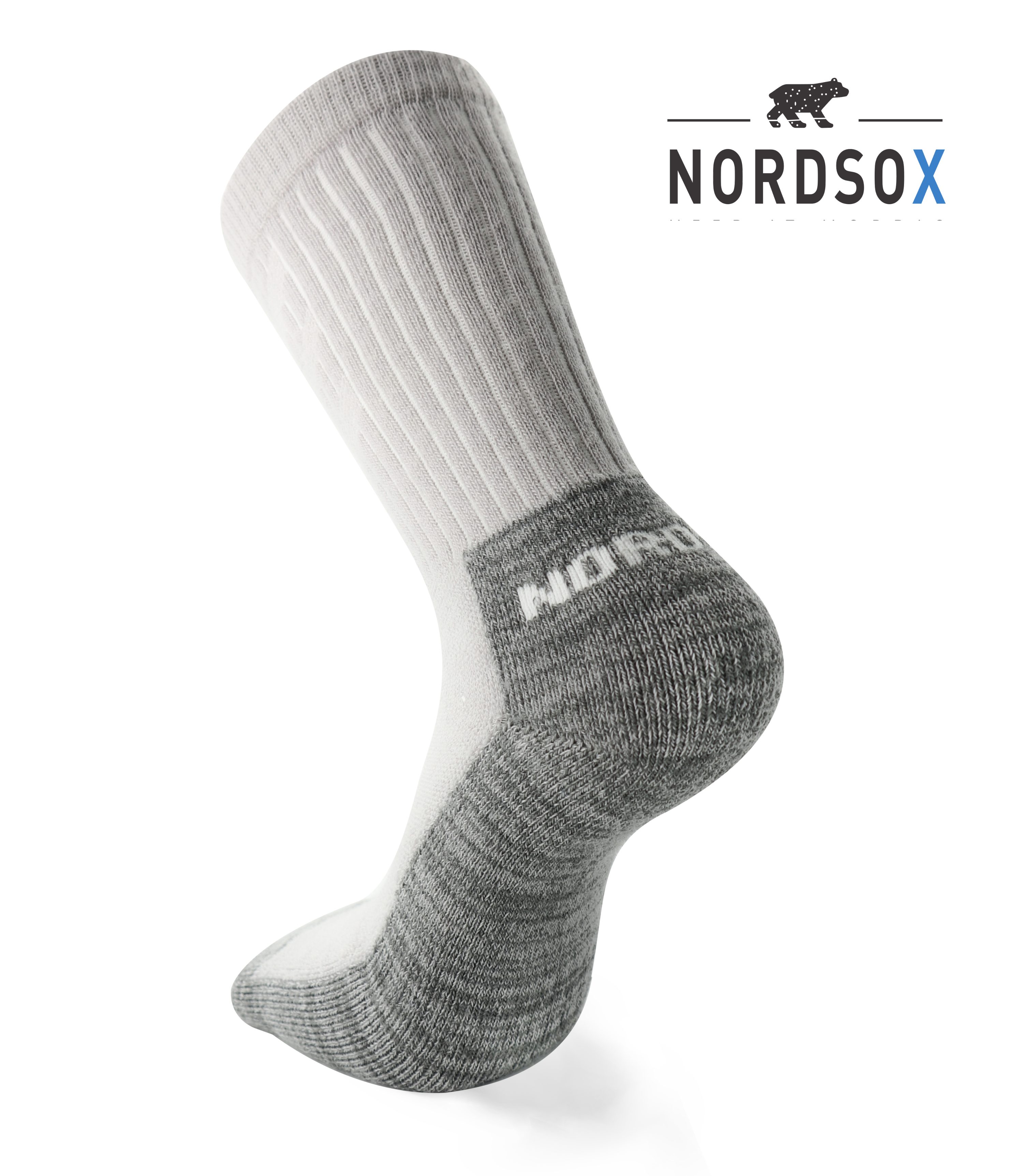 Damen Klimaregulierend Premium weich & Merino atmungsaktiv Premium & (1-Paar) NORDSOX für sehr Wolle Wandersocken Herren &