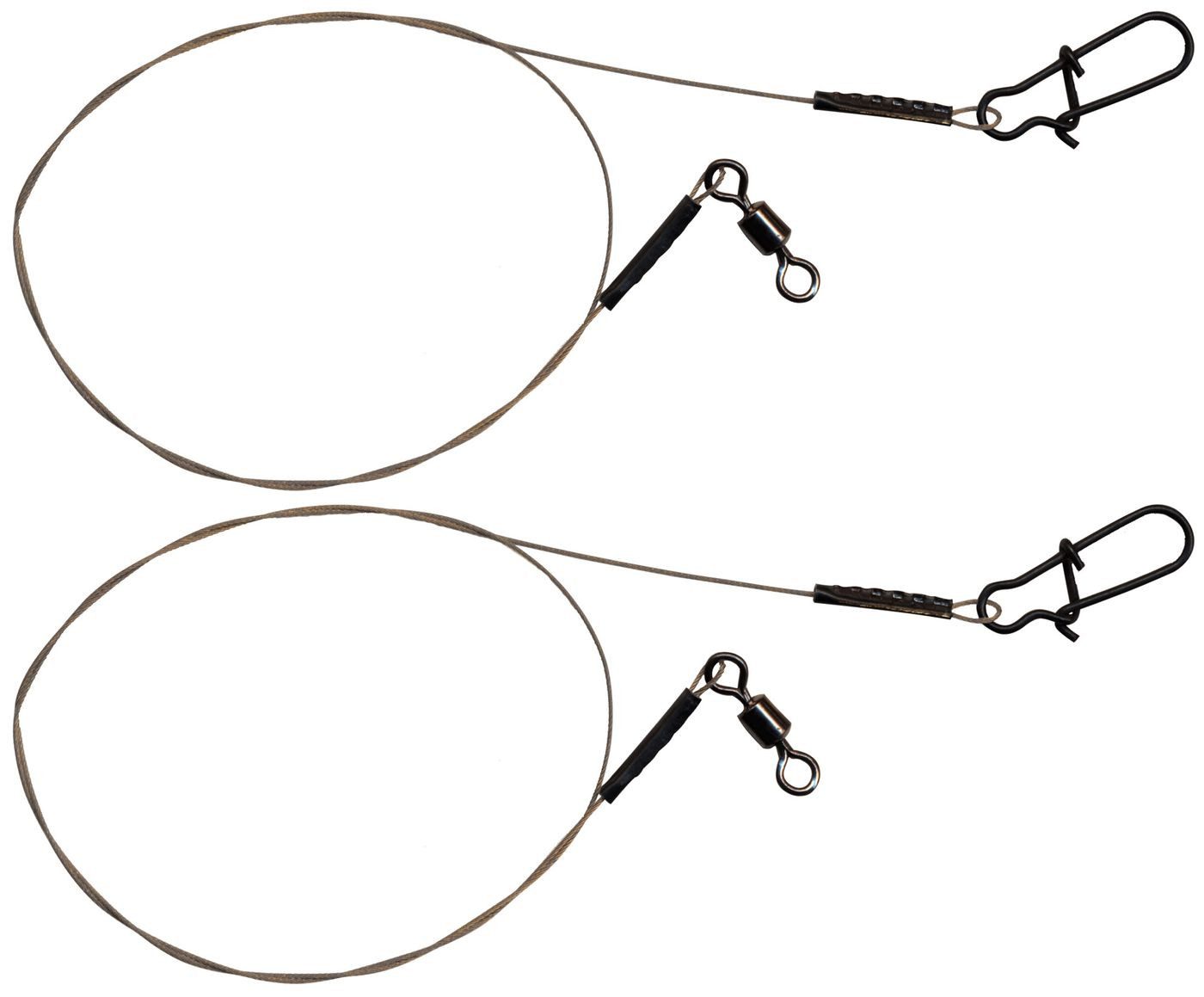 Vorfachschnur FTM Seika Pro Stahlvorfach 50cm - 2 Stahlvorfächer
