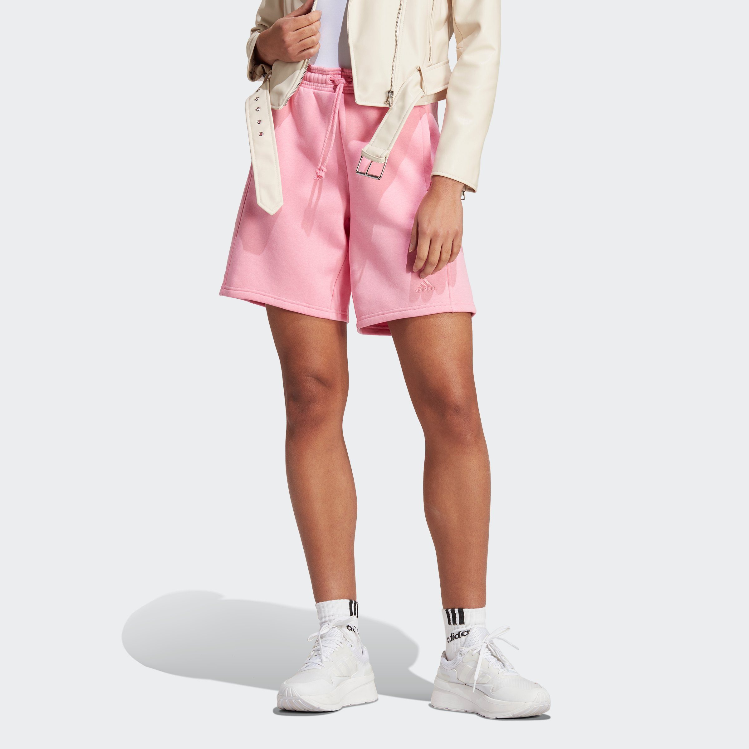 adidas Sportswear FLEECE SZN Pink Shorts (1-tlg) ALL Bliss