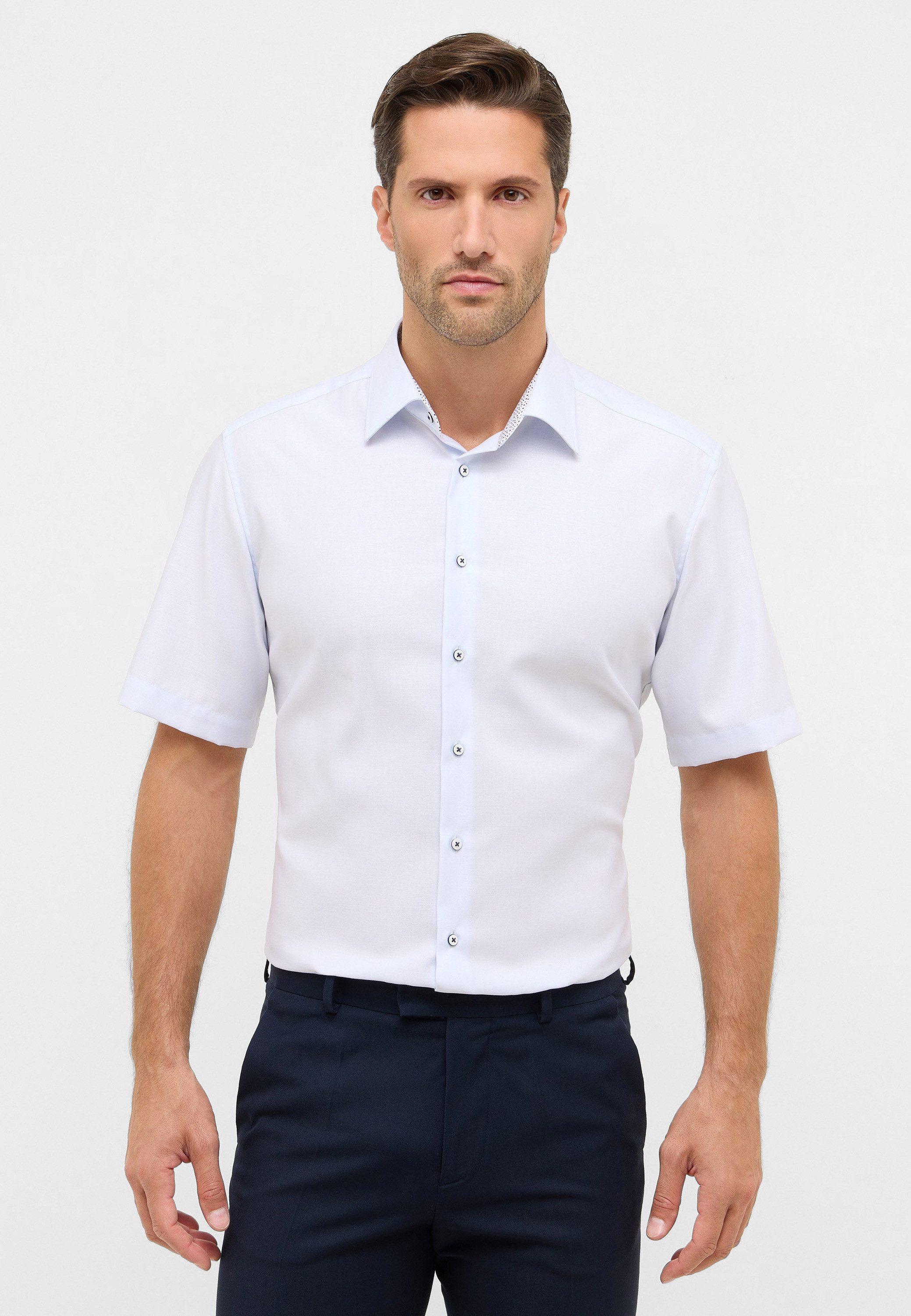 Eterna Kurzarmhemd MODERN FIT NON IRON (bügelfrei)