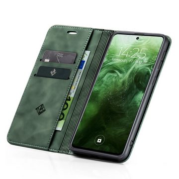 Tec-Expert Handyhülle Tasche Hülle für Samsung Galaxy S23 FE, Cover Klapphülle Case mit Kartenfach Fliphülle aufstellbar