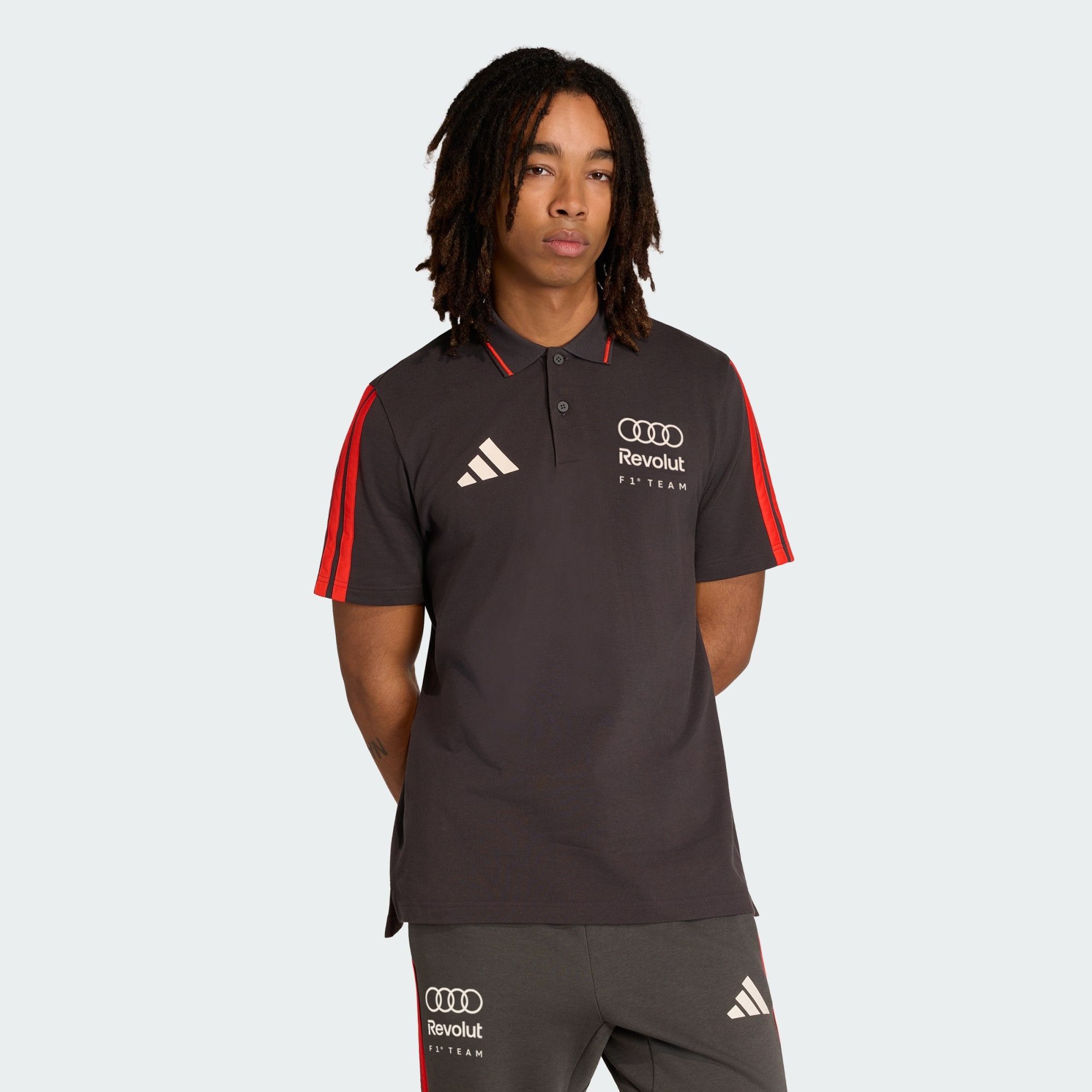 adidas Performance Funktionsshirt AUDI REVOLUT F1 TEAM DNA POLOSHIRT (1-tlg)