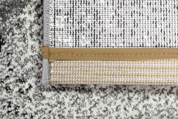 Teppich Moderner Teppich Wohnzimmer Flur abstraktes Karomuster in grau grün anthrazit, Teppich-Traum, rechteckig, Höhe: 13 mm