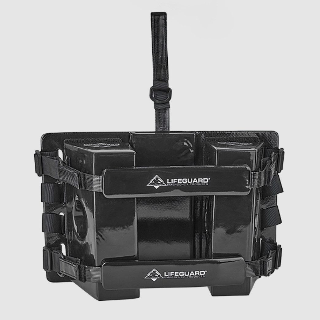 DocMed Erste-Hilfe-Set Lifeguard® Head Fix head fixation, (Universal-Kopffixierungsset, 1 St), Universelle Kopffixierung, Weicher, komfortabler Polsterung