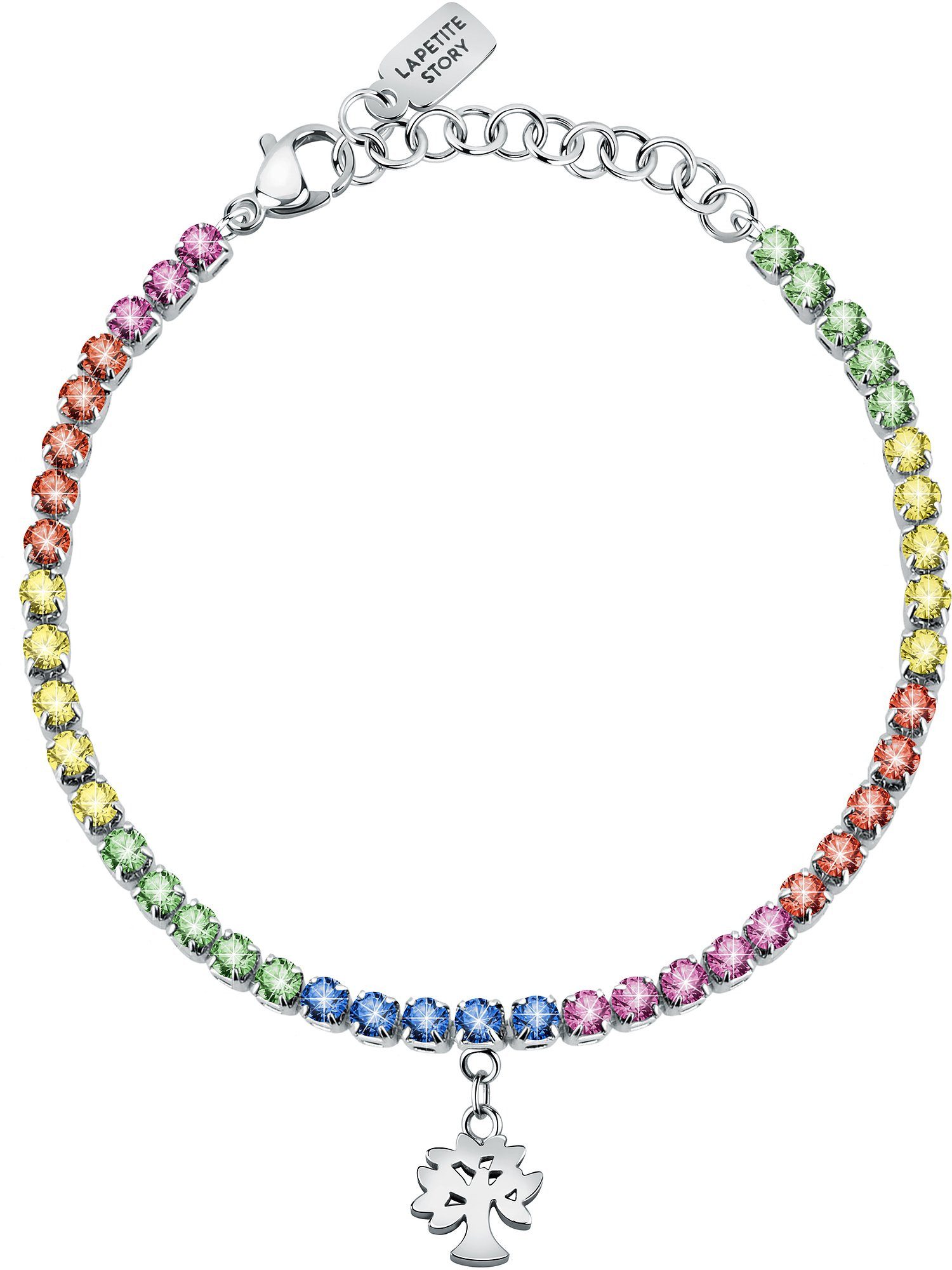 La Petite Story Armband La Petite Story Damen-Armband Edelstahl Zirkonia, F günstig online kaufen