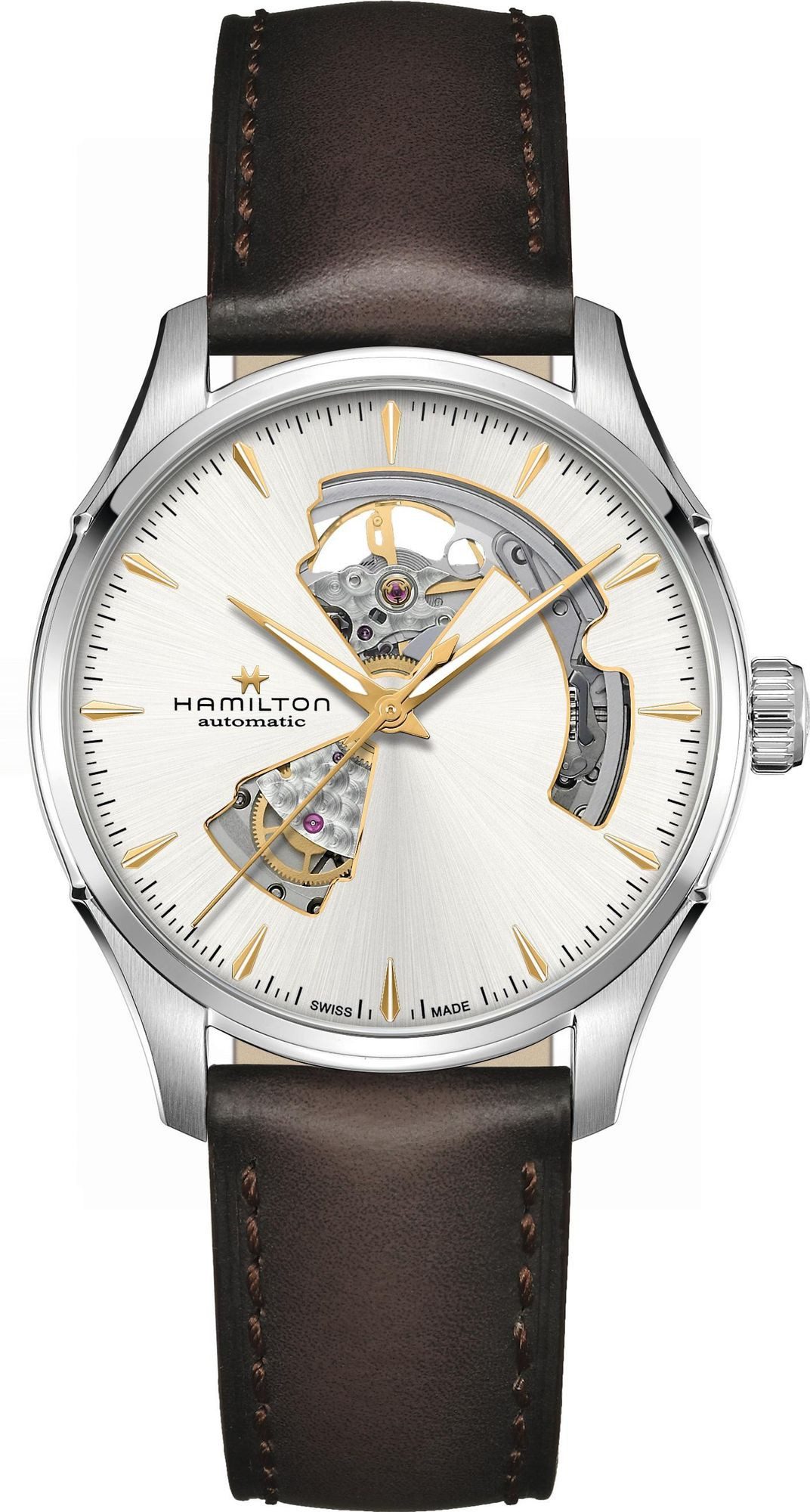 Hamilton Automatikuhr Jazzmaster Open Heart Auto Herren Automatikuhr