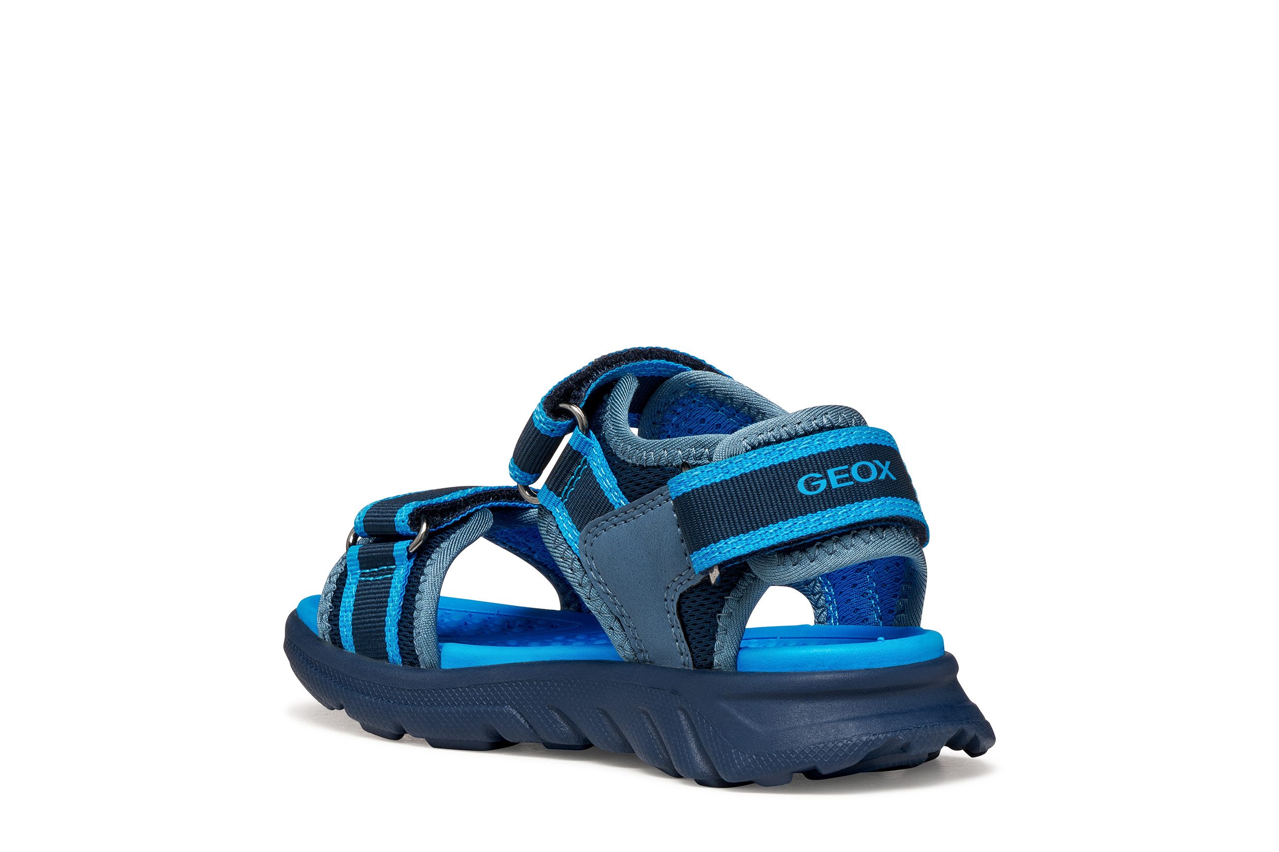 Geox J SANDAL AIRADYUM BO Sandale Klettschuh, Freizeitschuh mit Größenschablone zum Download
