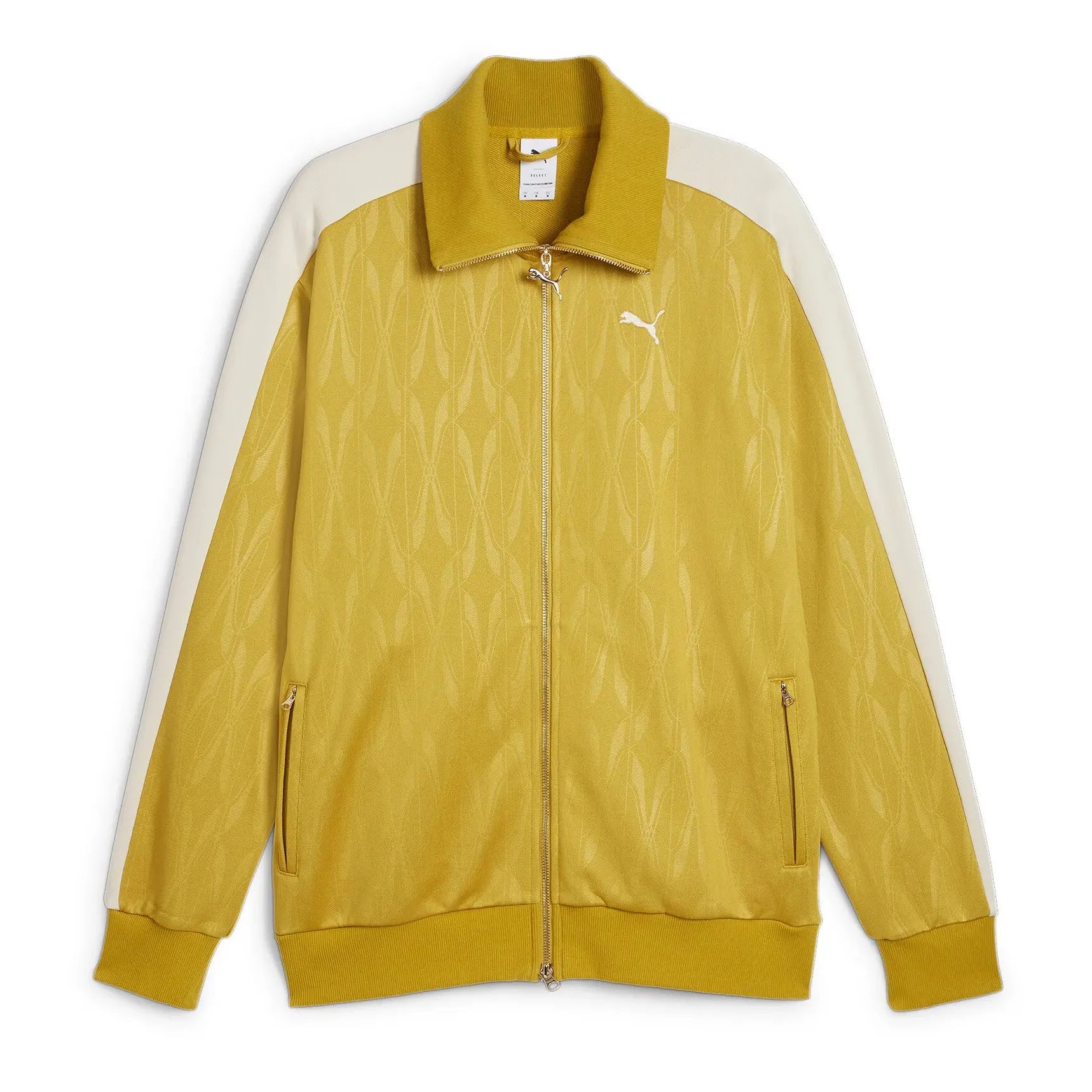 PUMA IP Kapuzenplüschjacke The NeverWorn IV T7 Jacket, gelb
