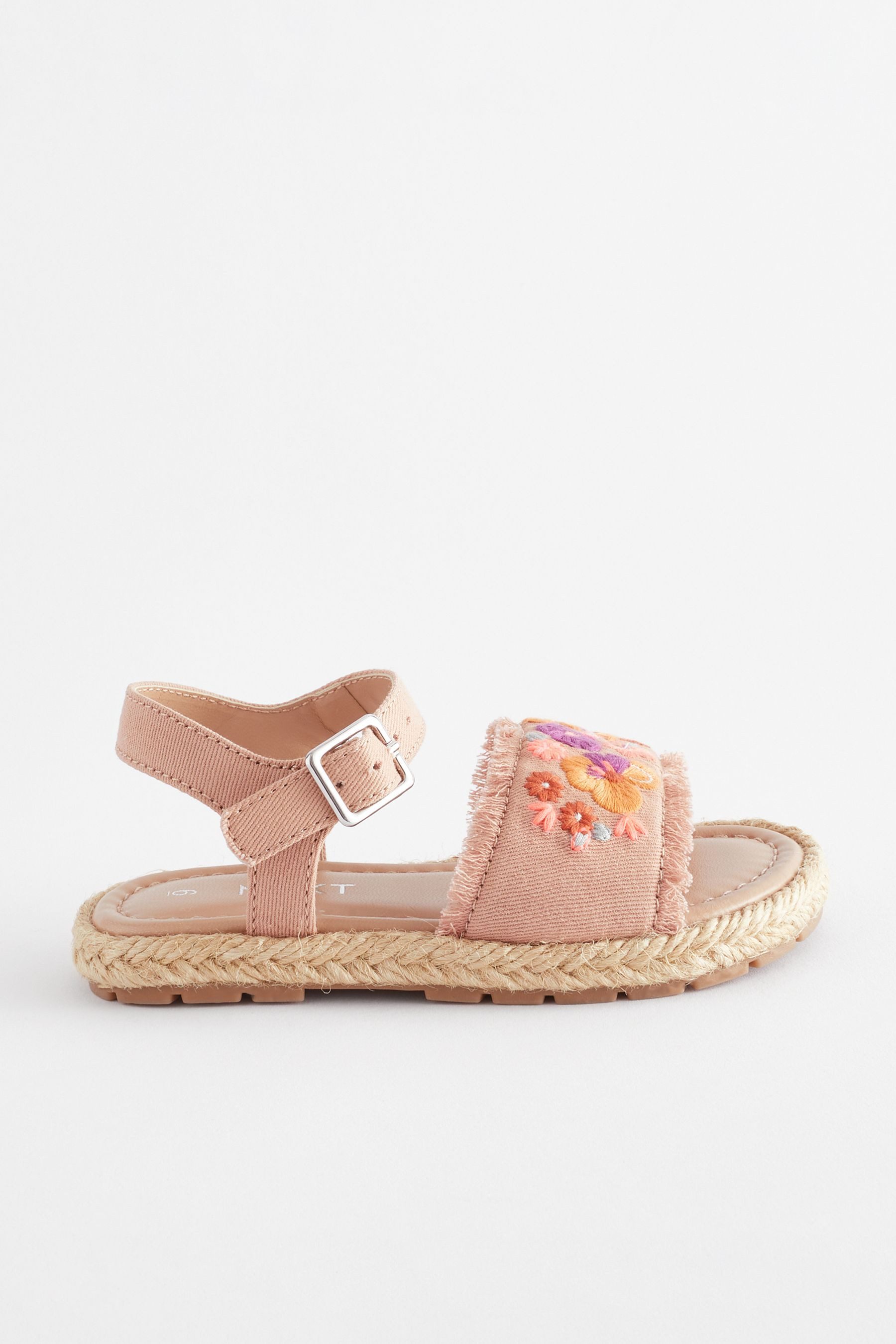 Next Bestickte Espadrille-Sandale Sandale (1-tlg) günstig online kaufen