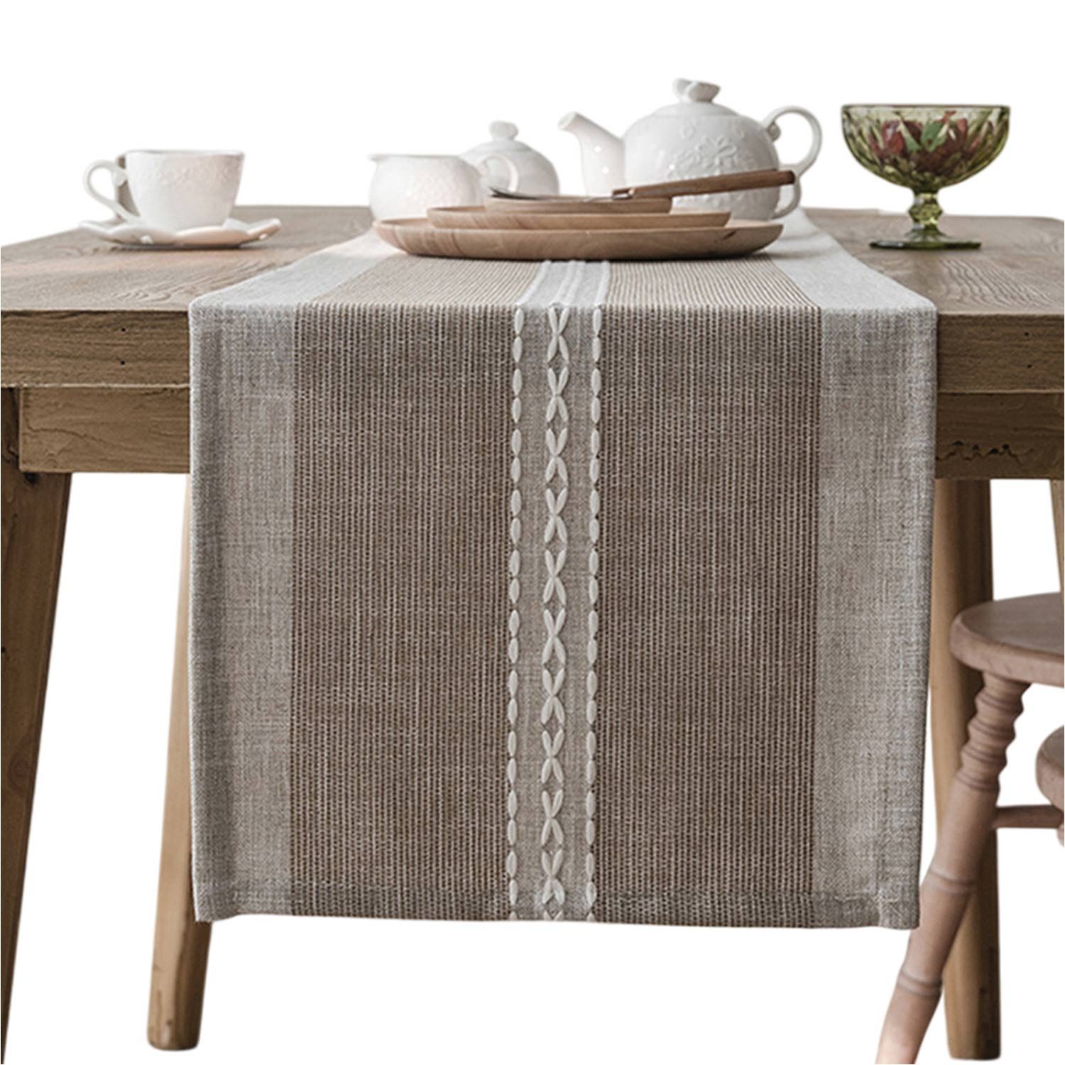 Refttenw Tischläufer Frühling Modern Tischdecke Abwaschbar Landhausstil Vin günstig online kaufen