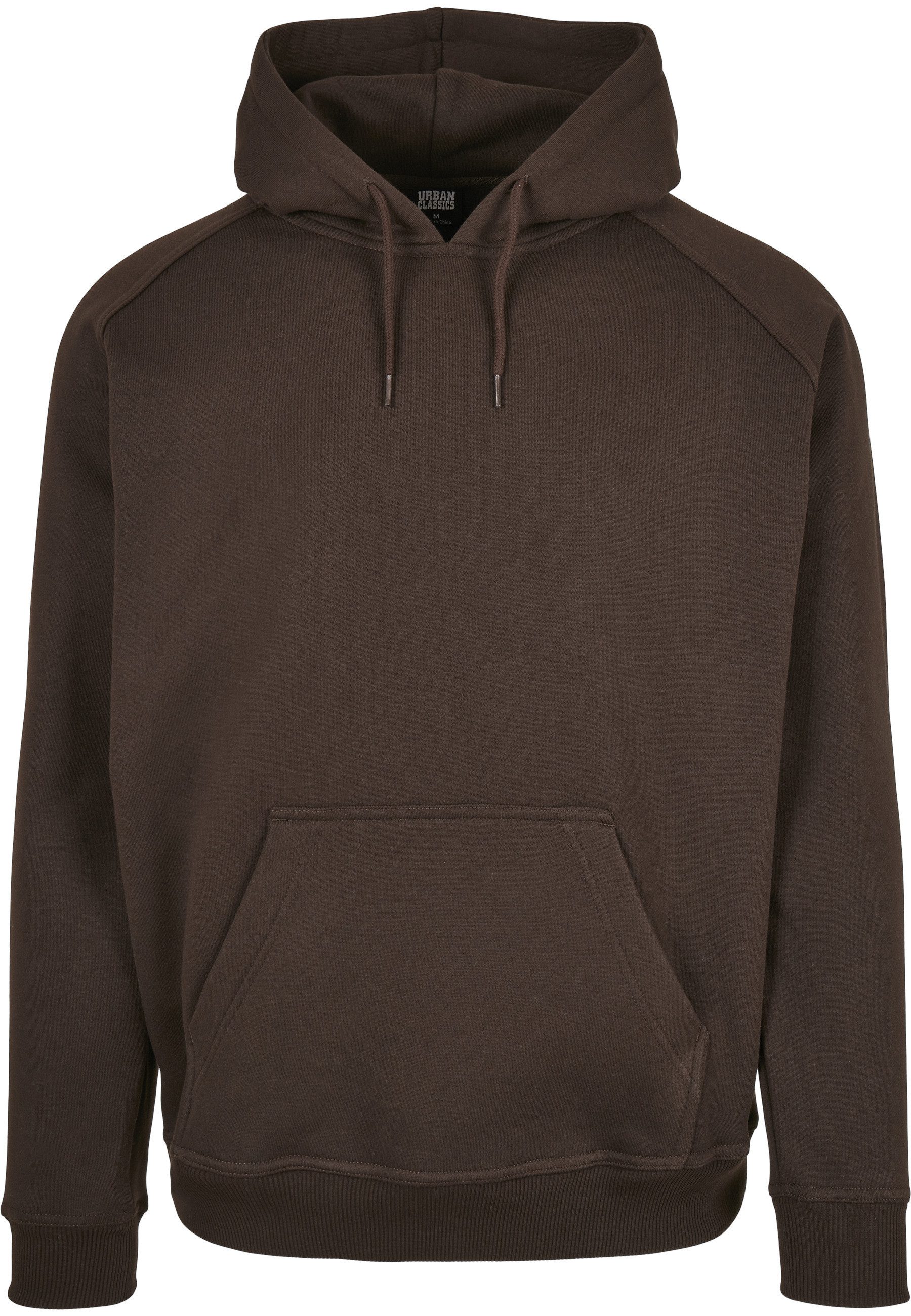 URBAN CLASSICS Rundhalspullover Urban Classics Herren Blank Hoody (1-tlg)
